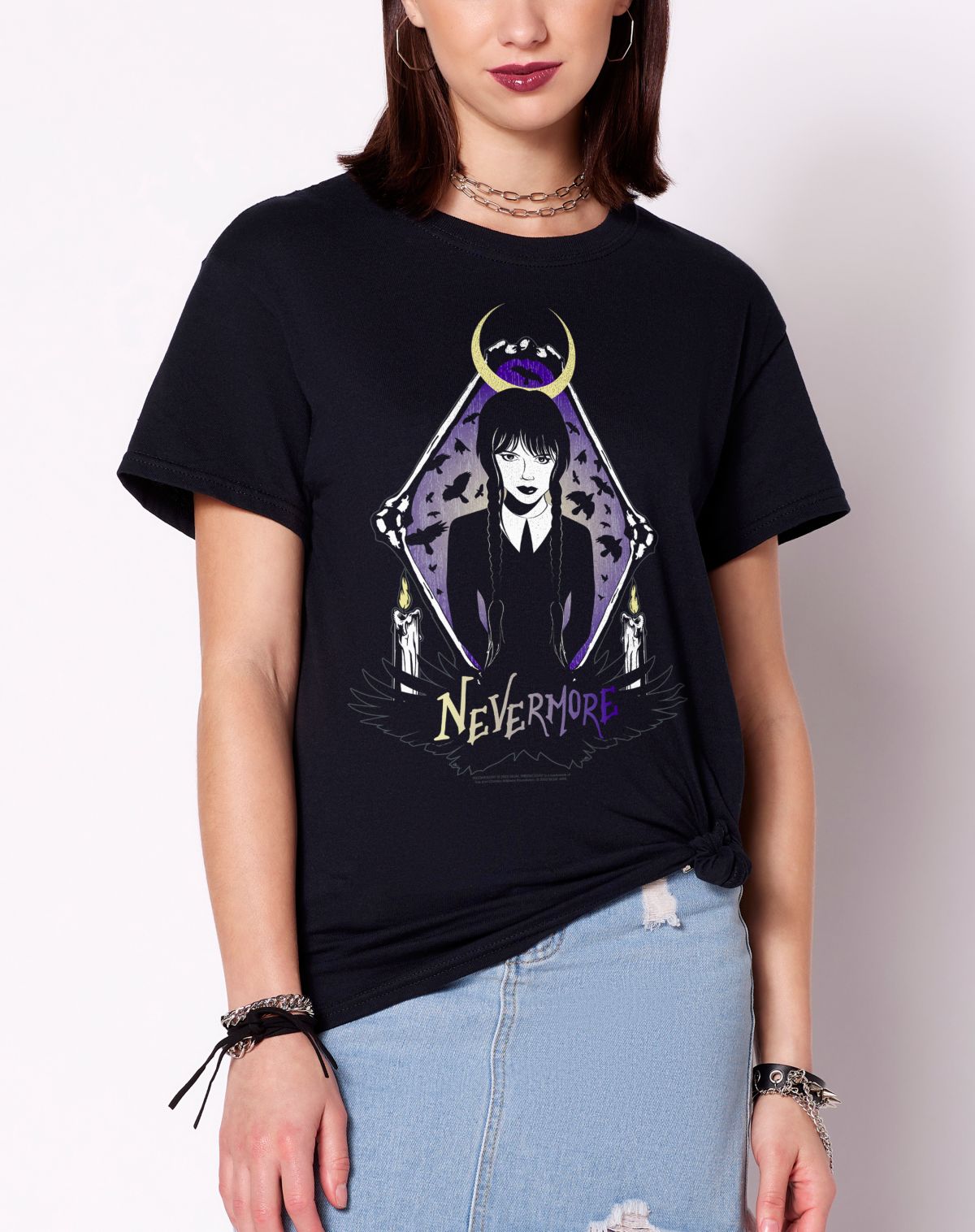 Supernatural Nevermore T Shirt - Wednesday