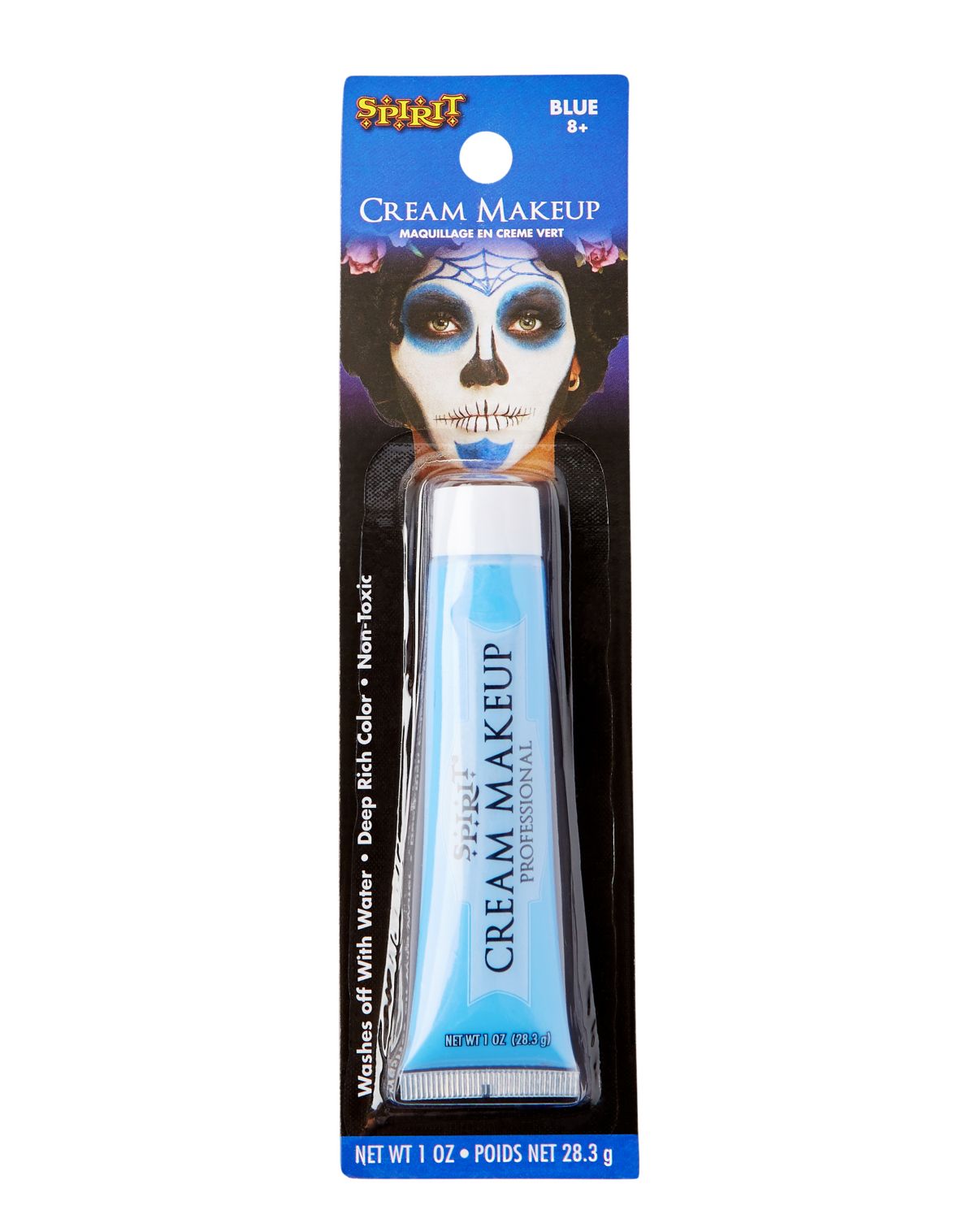 Light Blue Cream Makeup