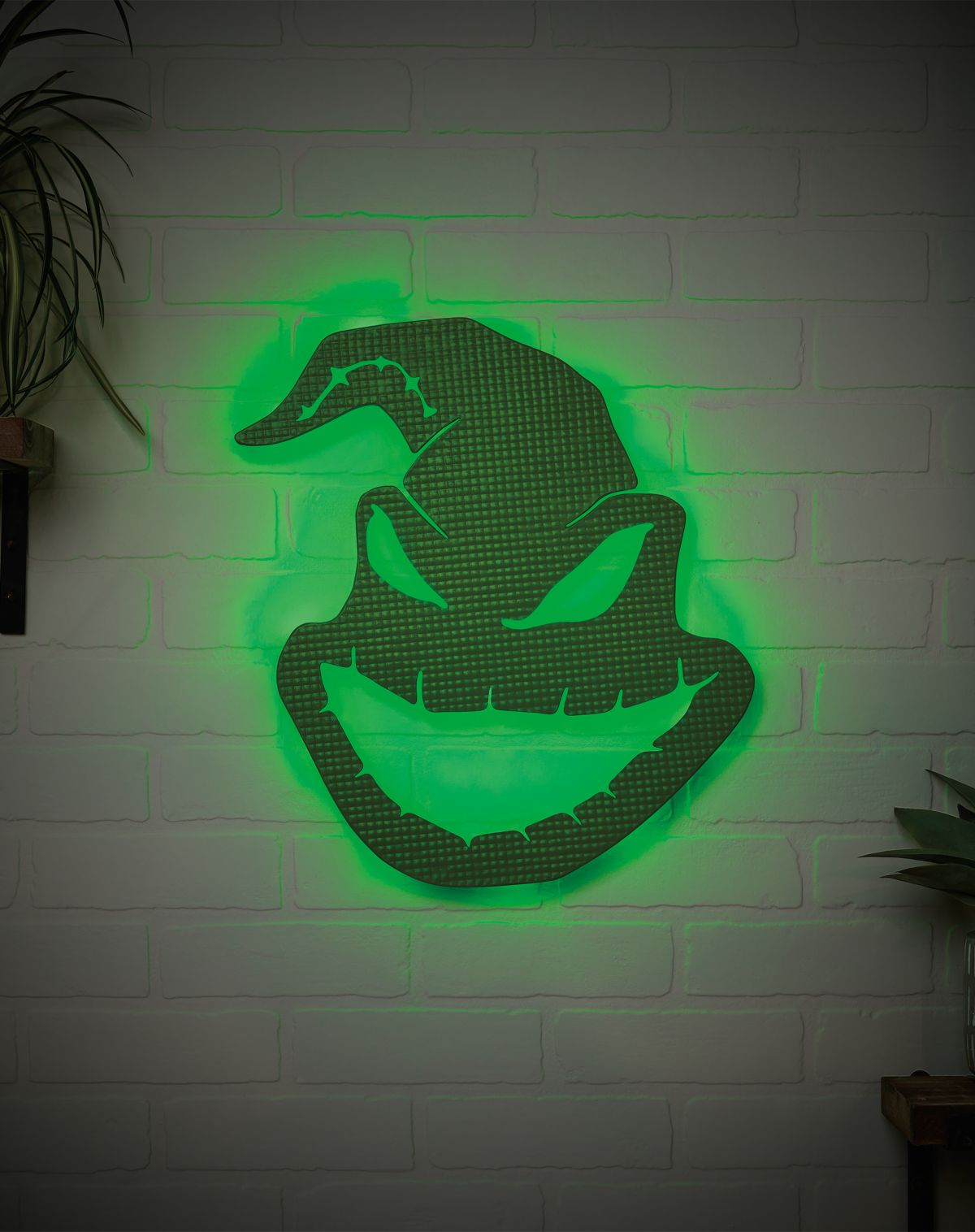 Oogie Boogie LED Light-Up Sign - The Nightmare Before Christmas