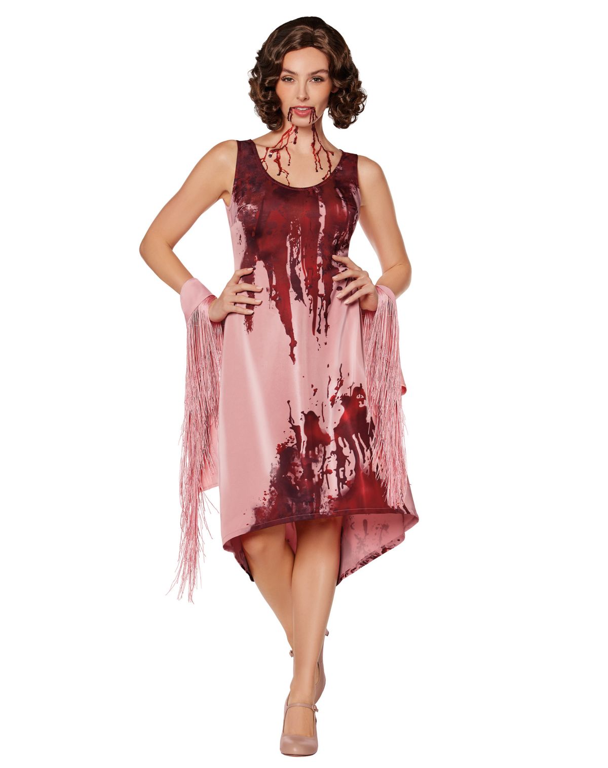 Adult Mary Bloody Dress Costume - Sinners