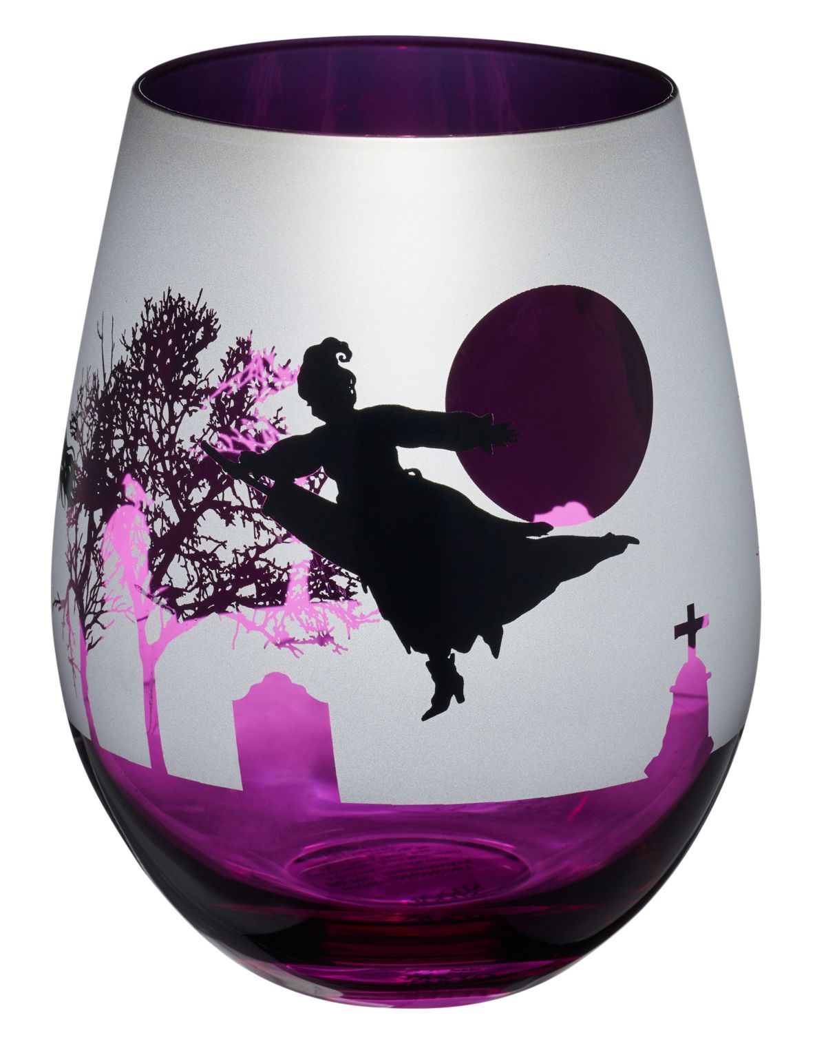 Hocus Pocus Frosted Stemless Glass - 16 oz.
