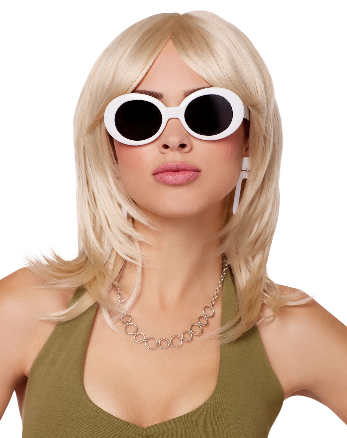 Blonde Wolf Cut Shag Wig