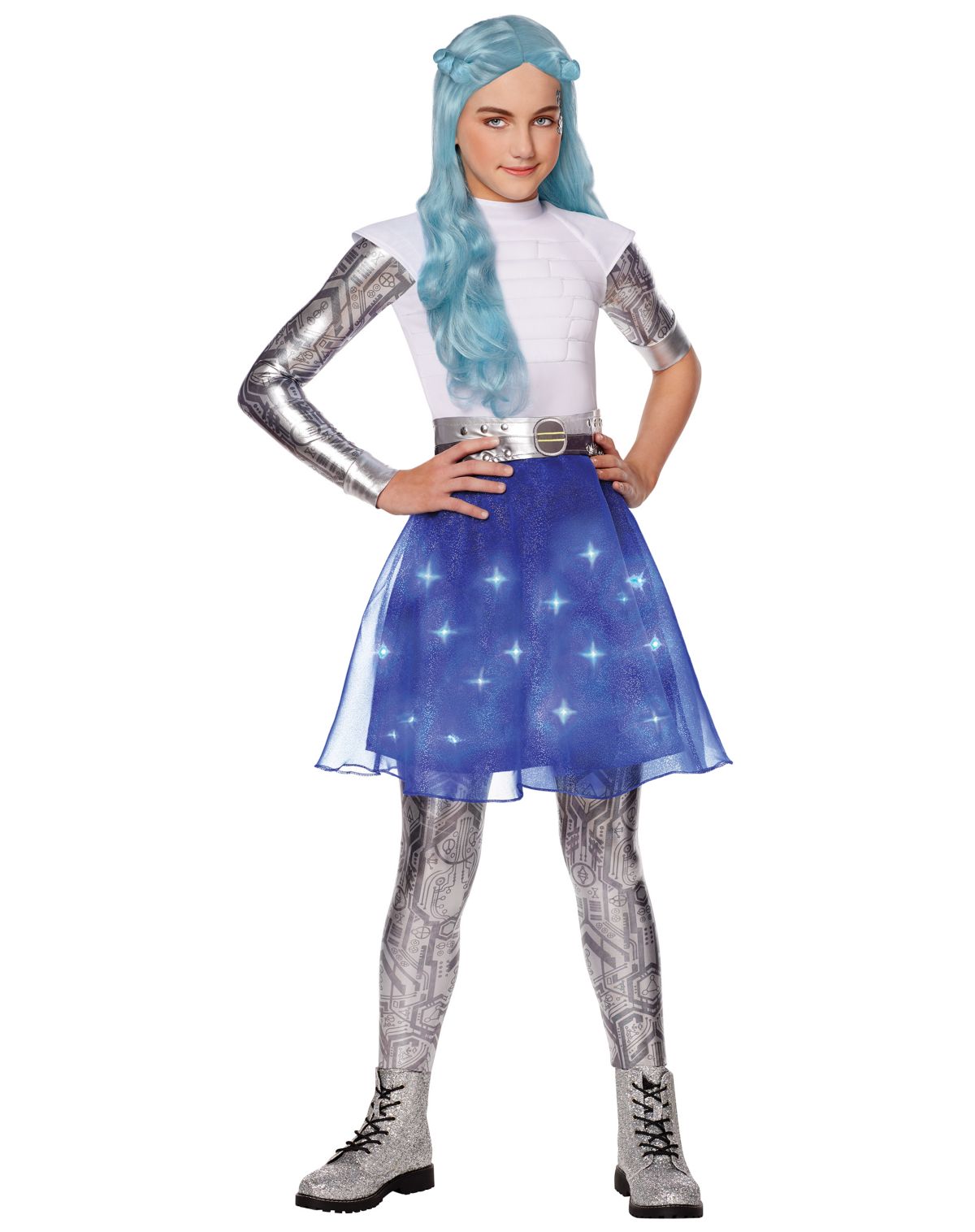 Kids Light-Up Addison Alien Costume - Zombies 3