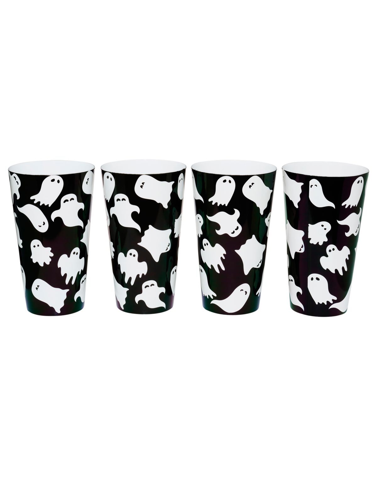 Ghost Plastic Cups 22 oz. - 4 Pack