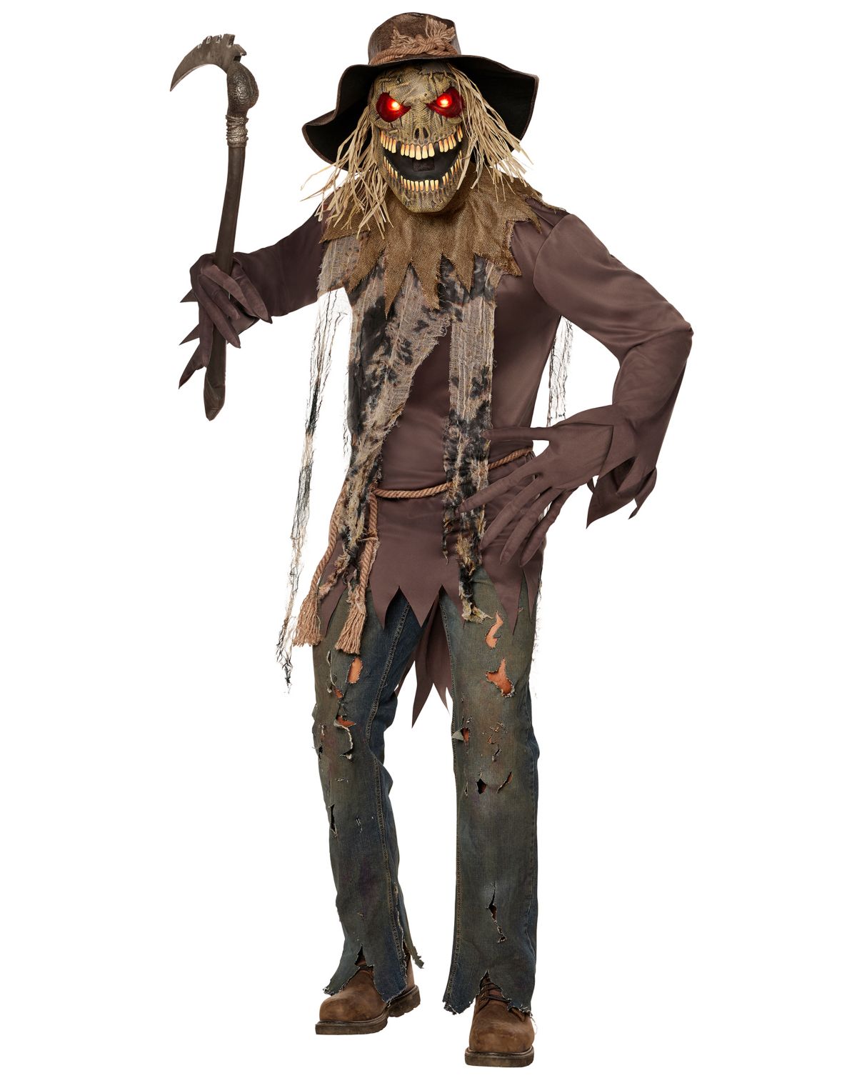 Adult Light-Up Twisted Scarecrow Costume