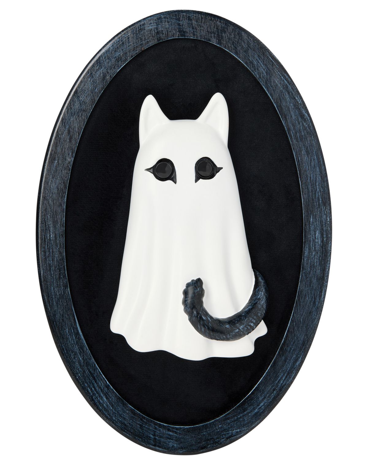 Ghost Kitty Cameo Sign