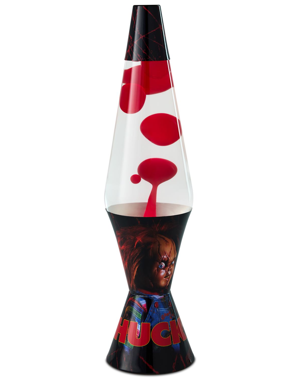 Chucky 17 Inch Lava Lamp Red