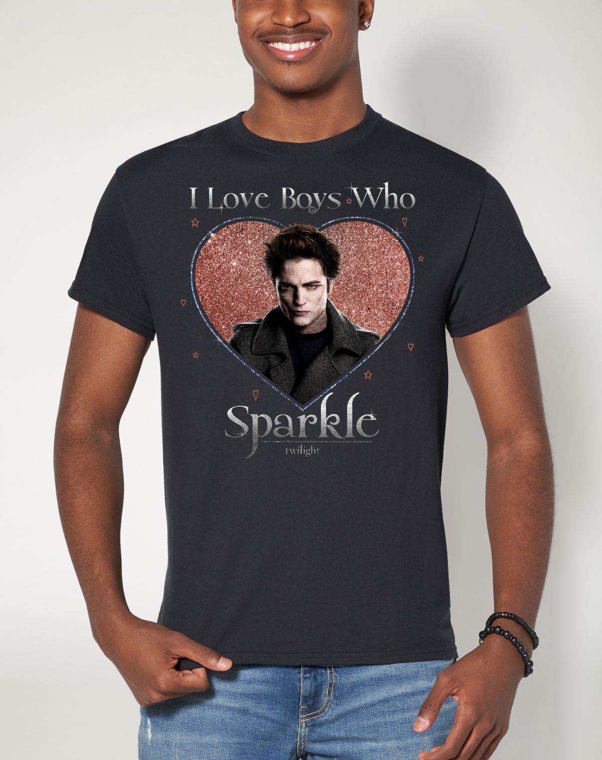 I Love Boys Who Sparkle T Shirt - Twilight