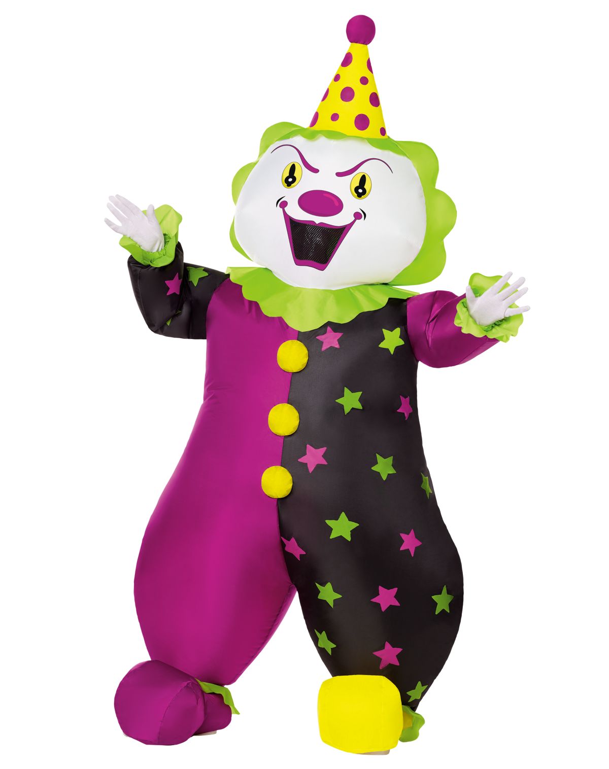 Kids Circus Clown Inflatable Costume