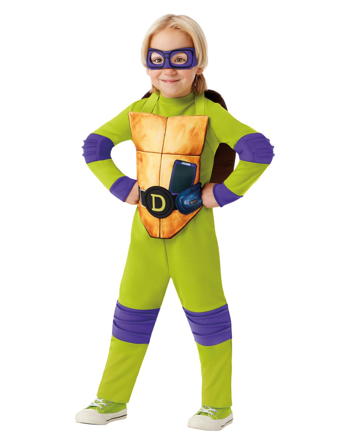Toddler Donatello Jumpsuit Costume - TMNT Mutant Mayhem