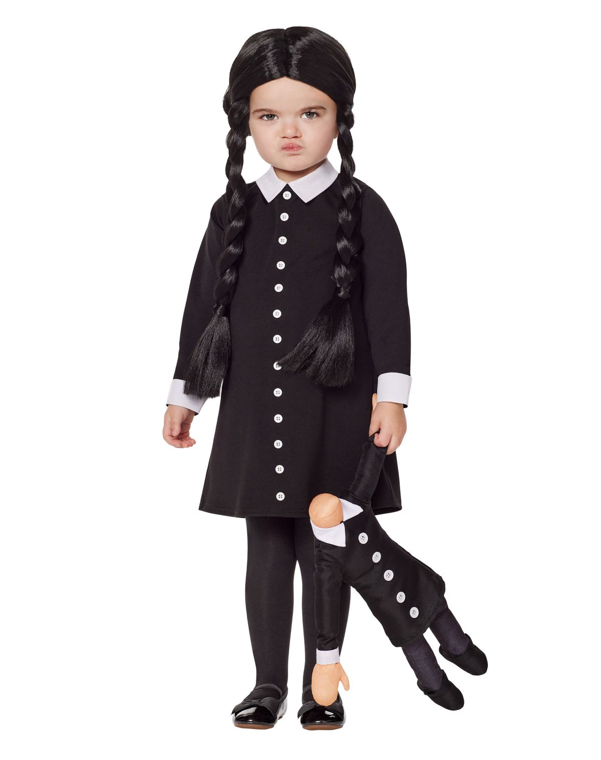 Toddler Wednesday Addams Costume - The Addams Family