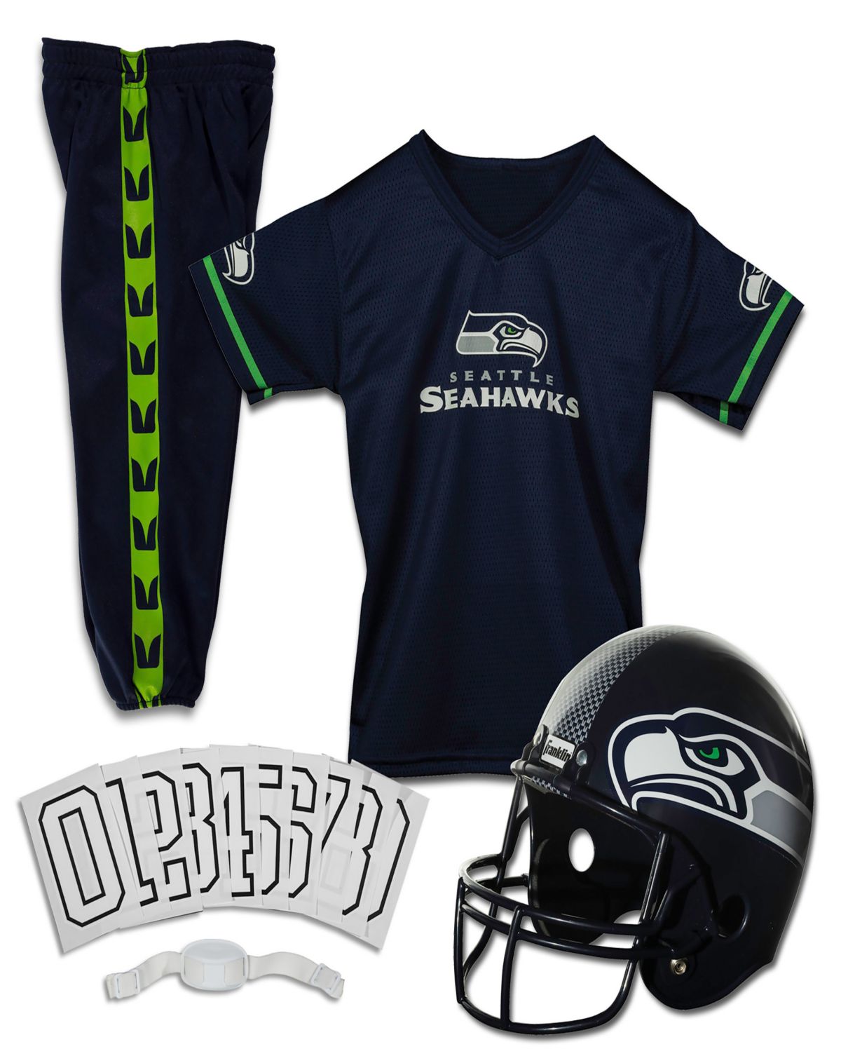 Kids Seattle Seahawks NFL Uniform Costume Deluxe - Franklin Sports