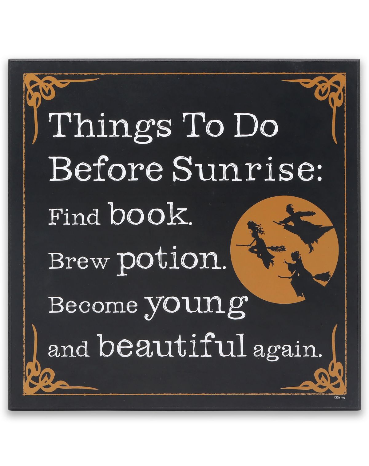 To Do List Sign - Hocus Pocus