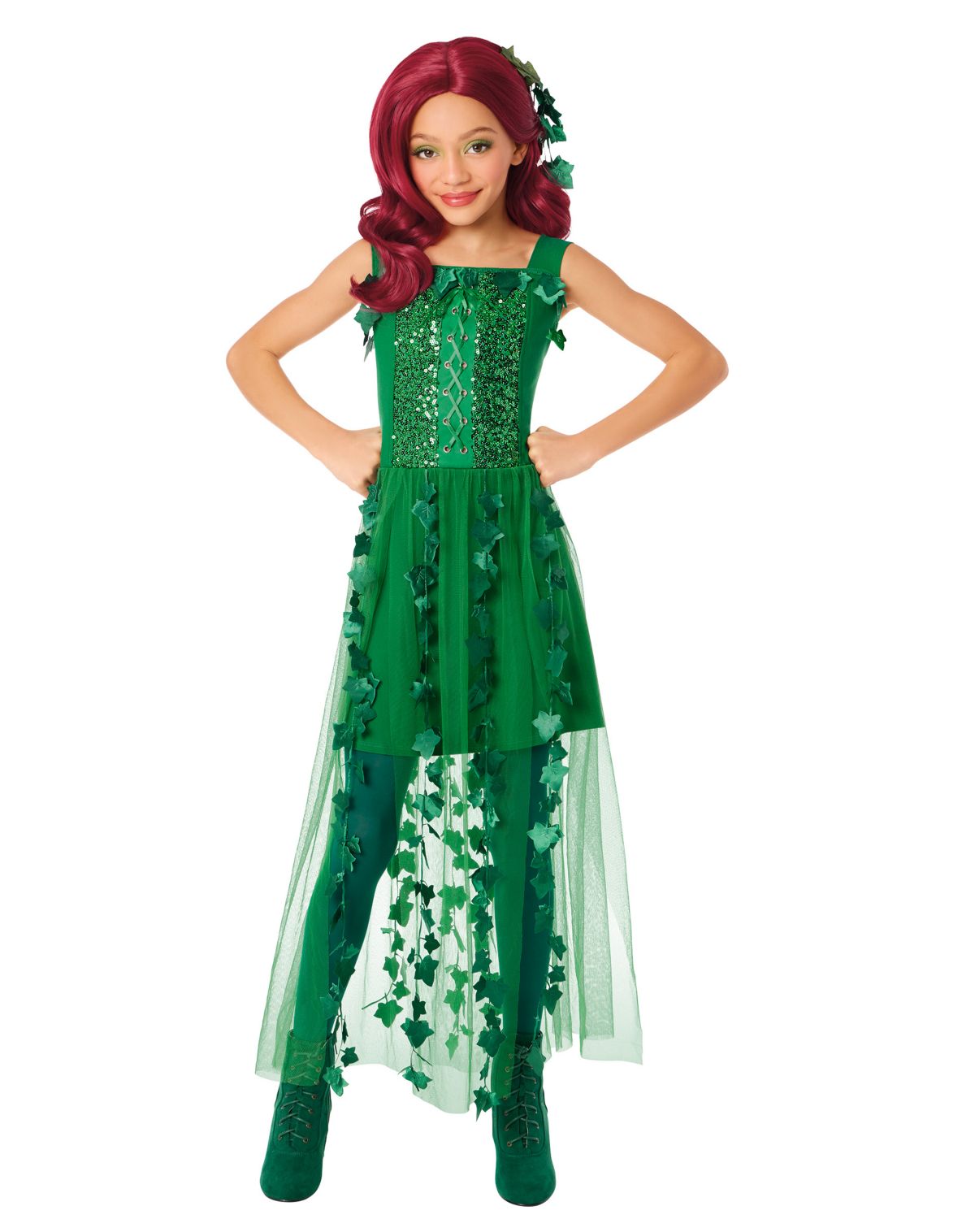 Kids Poison Ivy Dress Costume - DC Villains