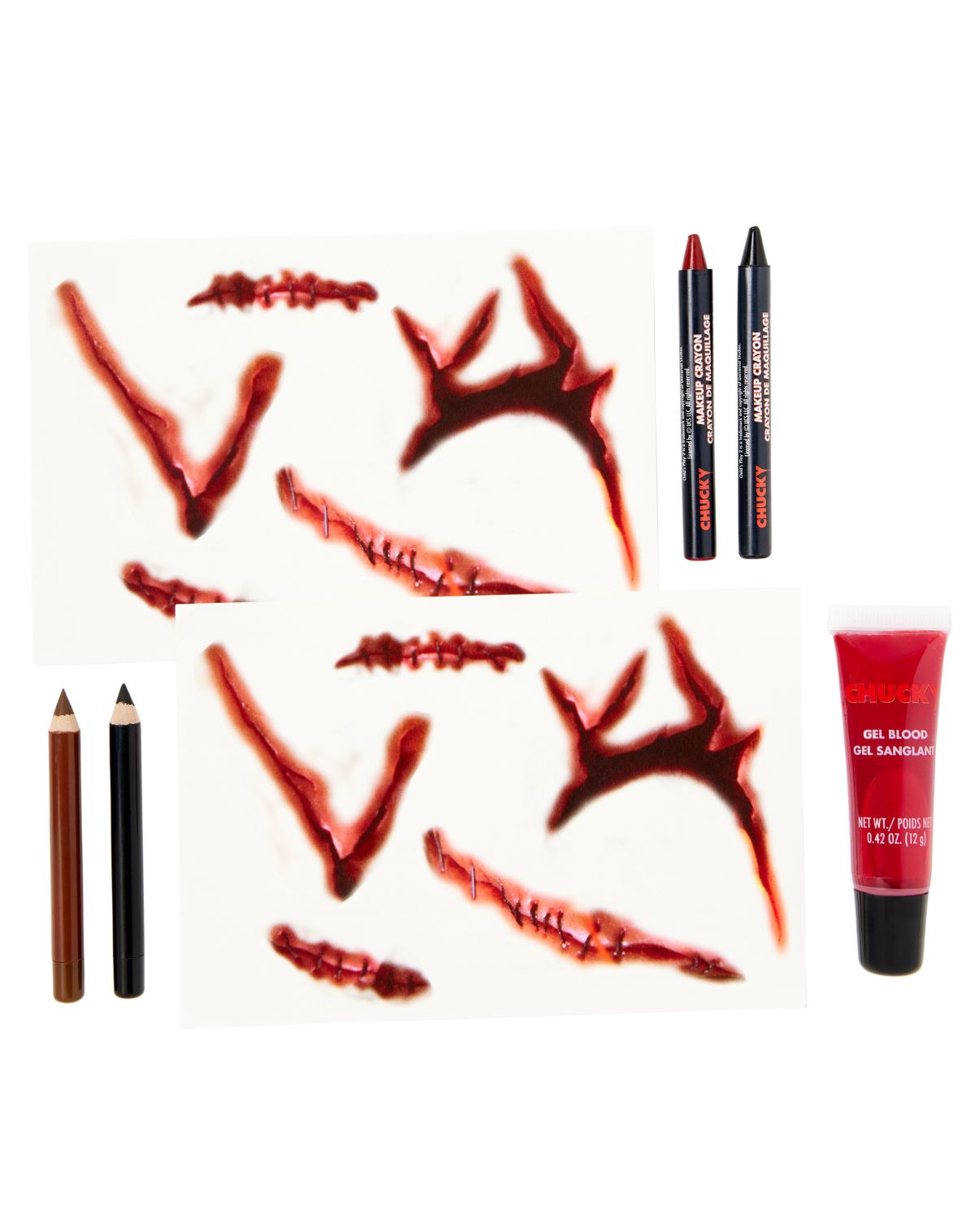Chucky Makeup Kit