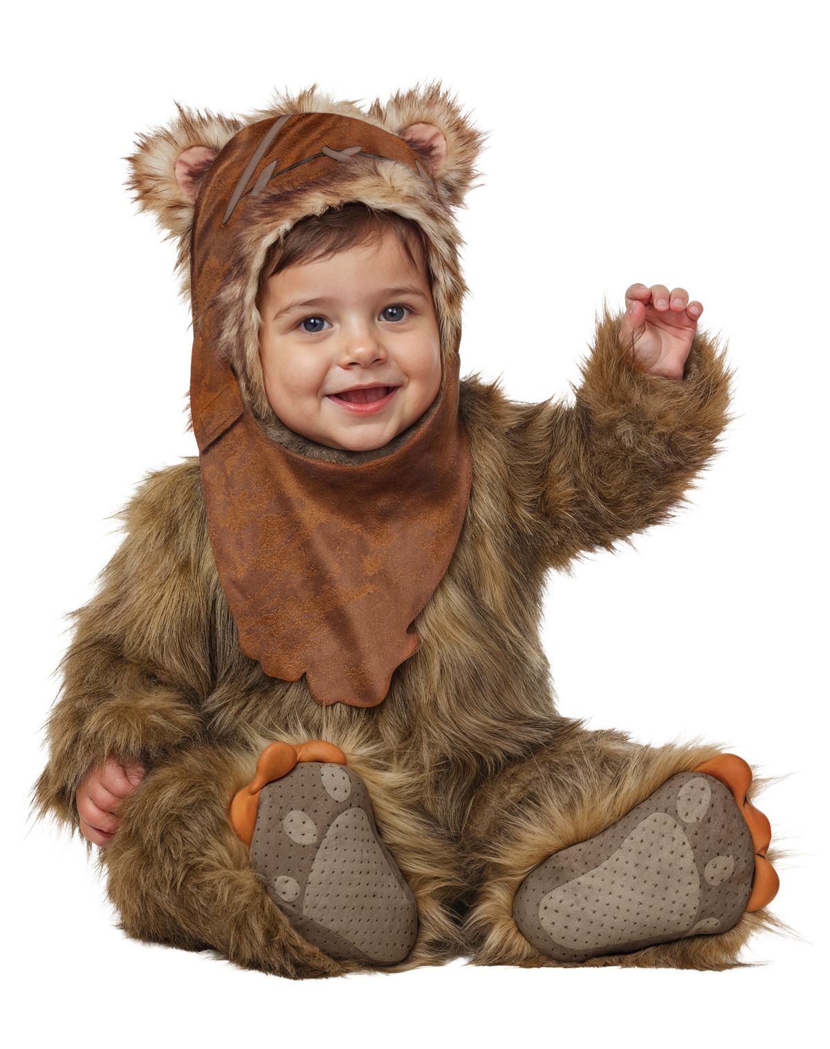 Baby Ewok Jumpsuit Costume - Star Wars Original Trilogy Episodes IV through VI