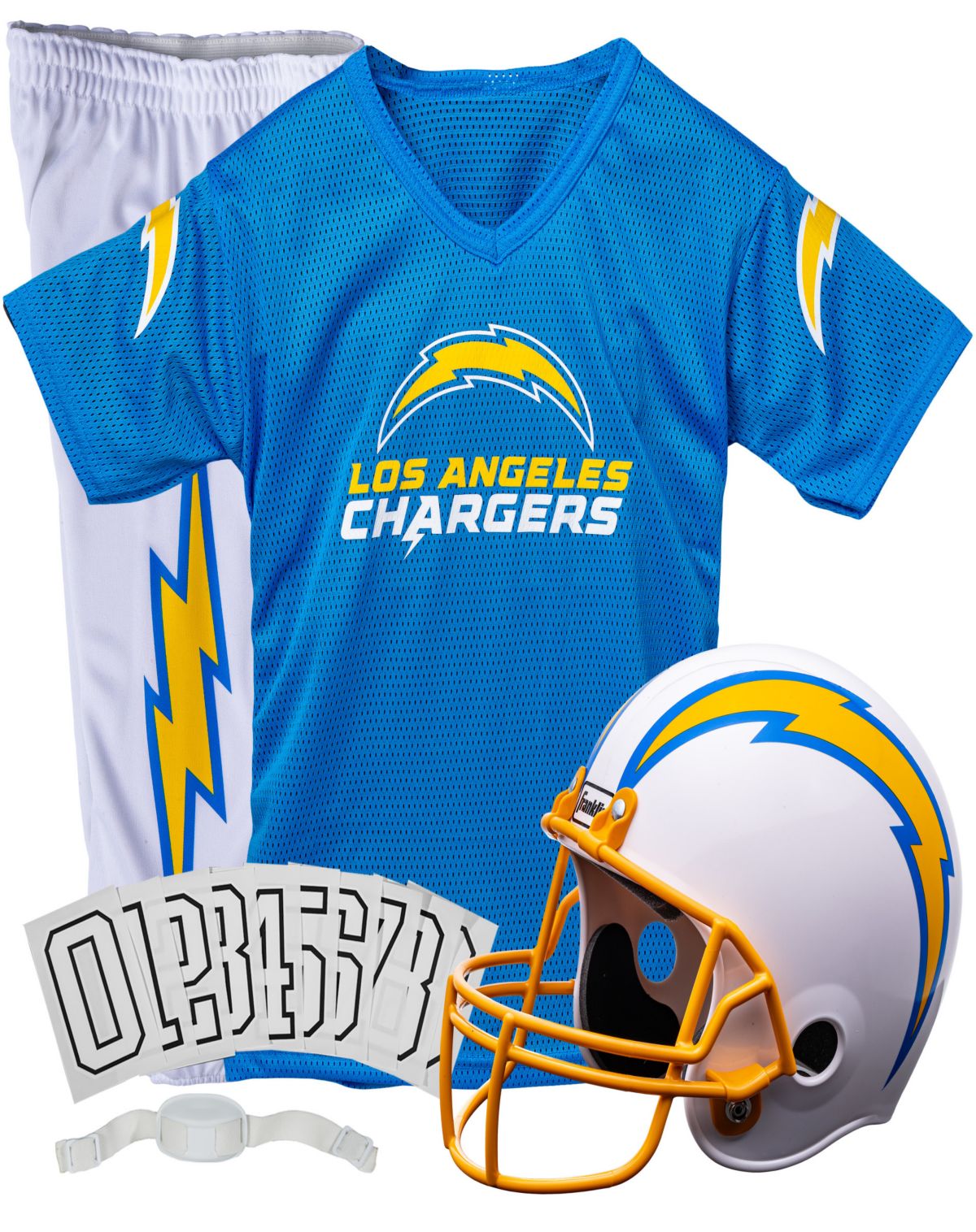Kids Los Angeles Chargers NFL Uniform Costume Deluxe - Franklin Sports