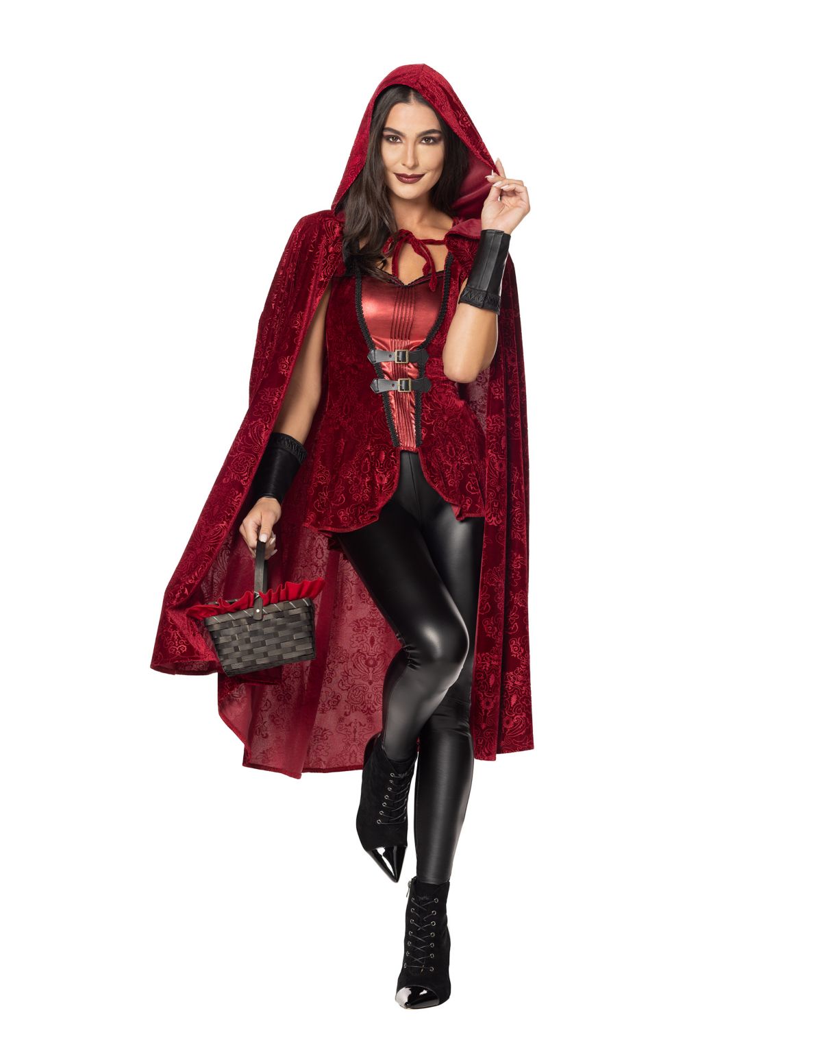 Adult Mysterious Red Riding Hood Costume
