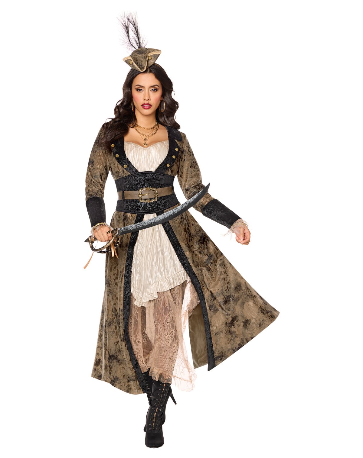 Adult Queen of the Seven Seas Costume - The Signature Collection