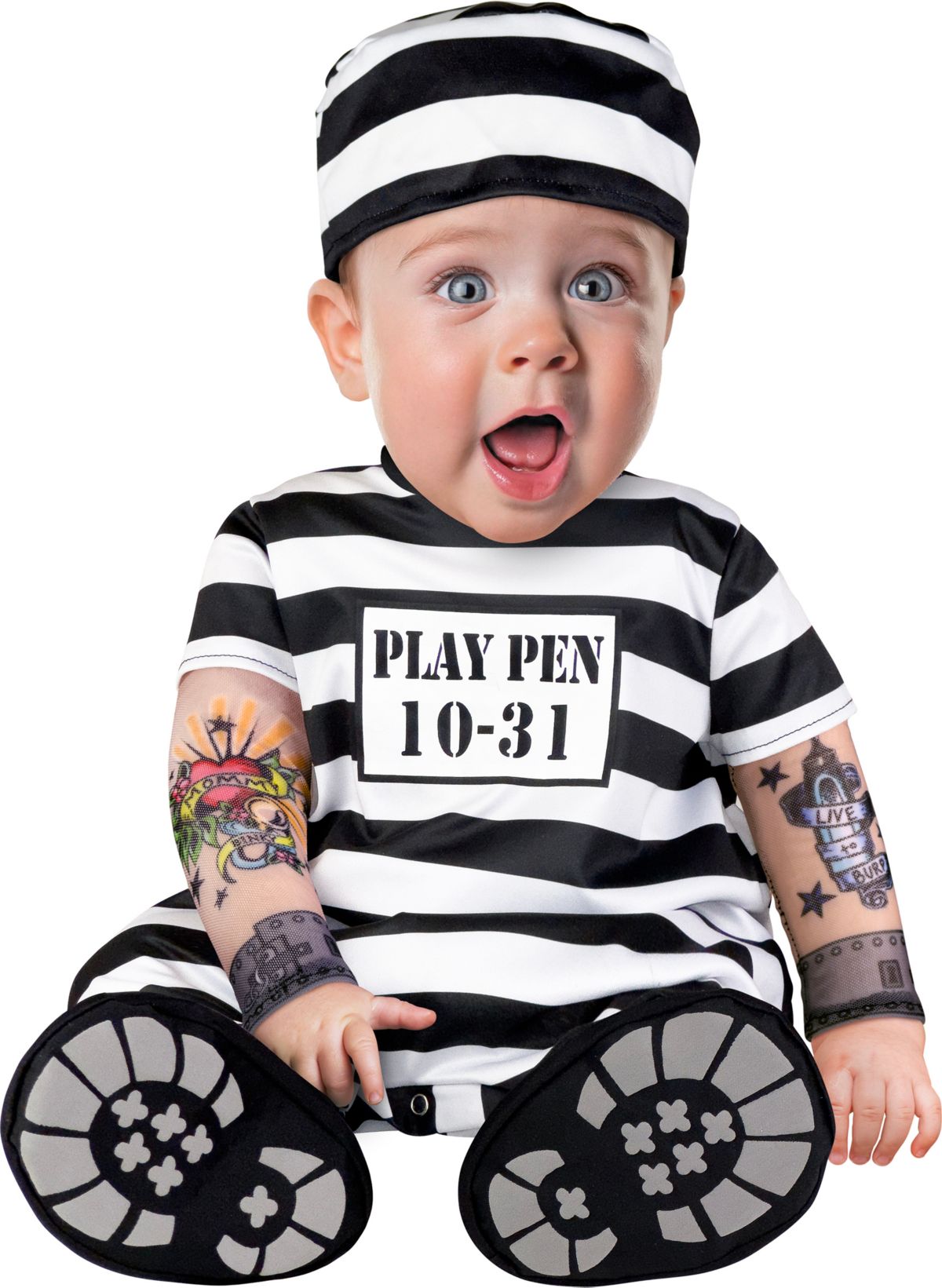 Baby Time Out Jumpsuit Costume