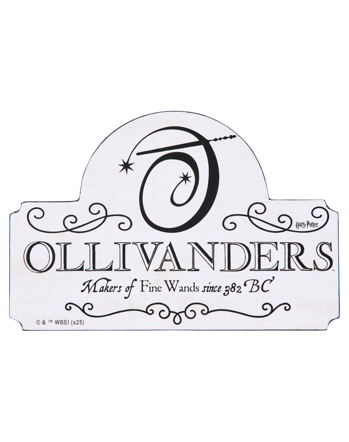 Ollivanders Tabletop Sign - Harry Potter