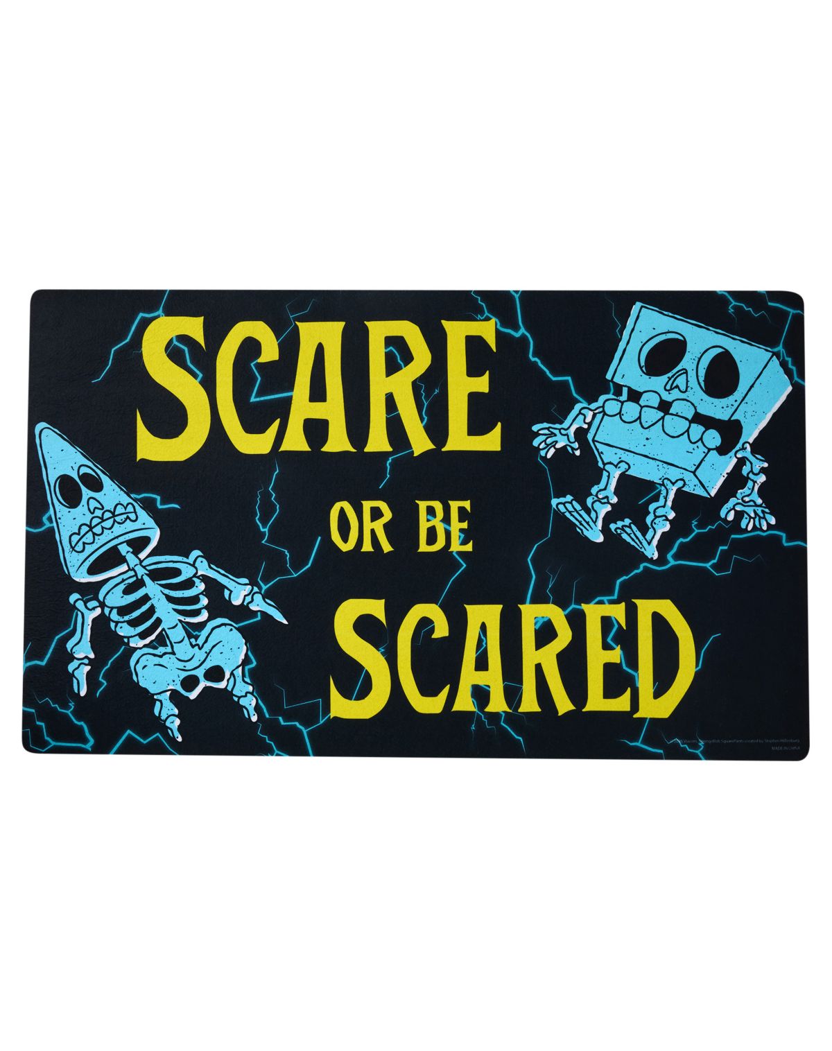 SpongeBob Scare or Be Scared Doormat