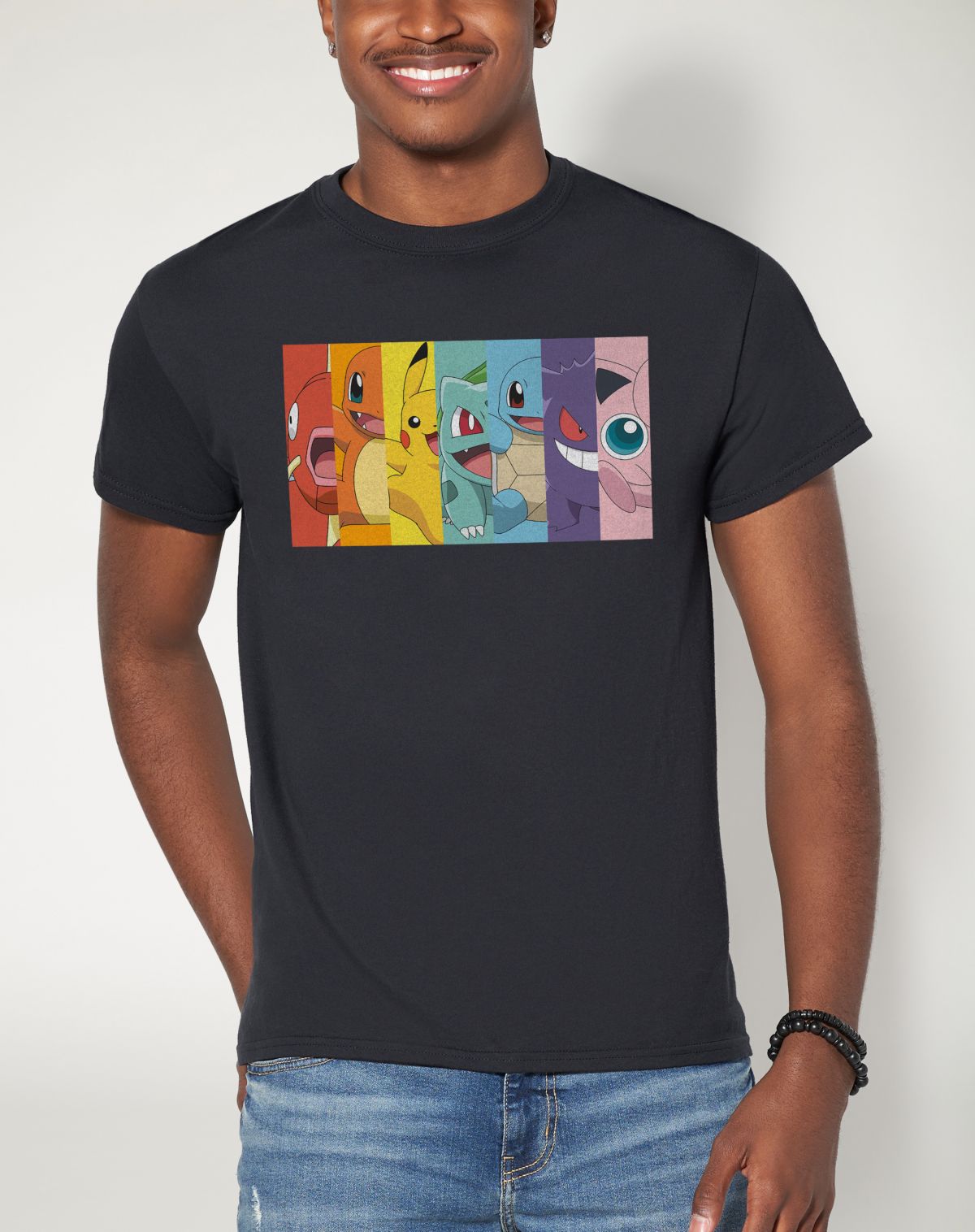 Rainbow Characters T Shirt - Poku00E9mon