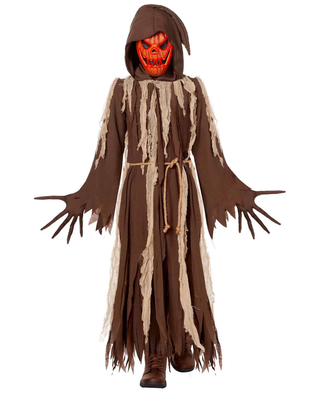 Kids Light-Up Jack-O-Lantern Costume
