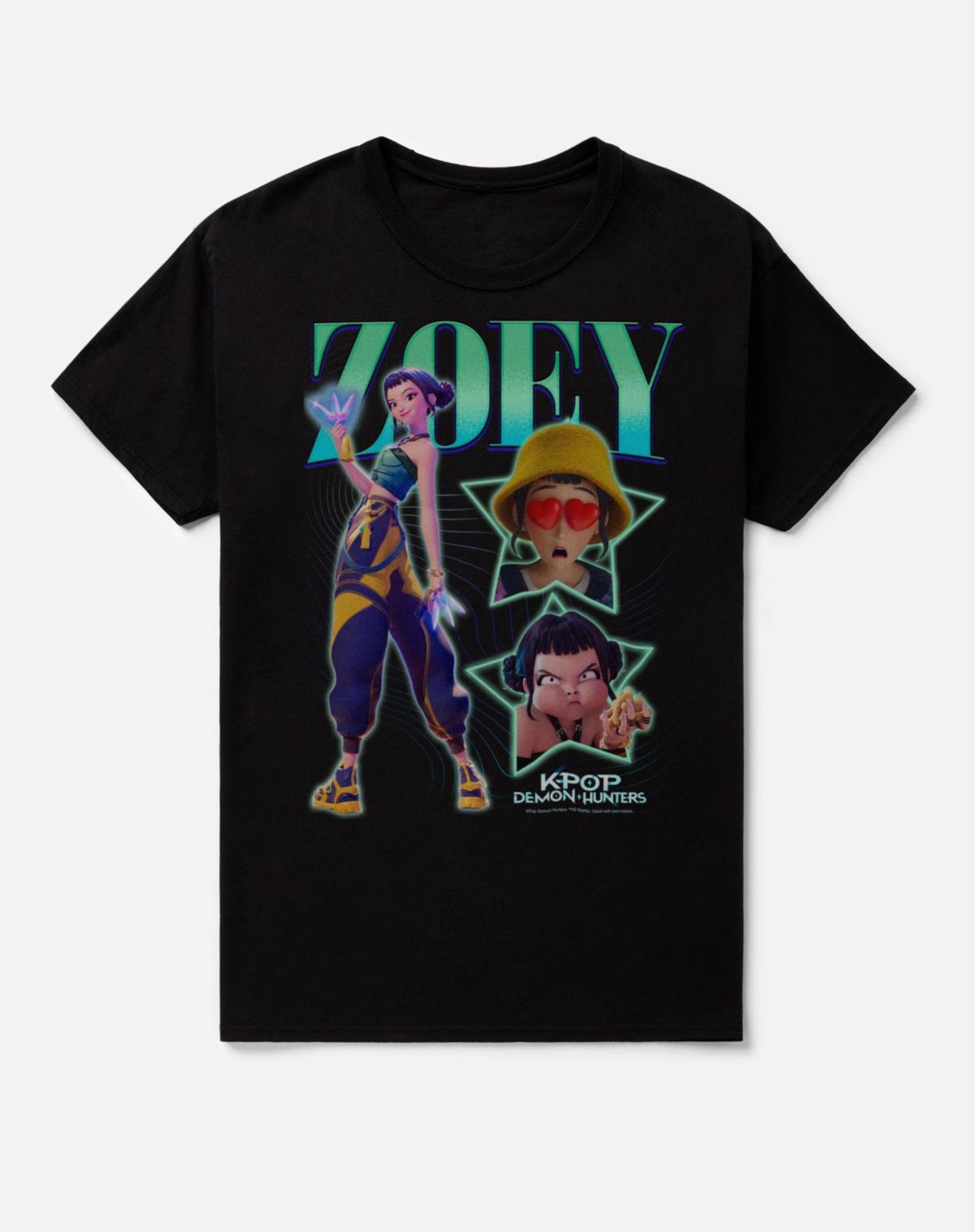 Zoey Stars T Shirt - KPop Demon Hunters