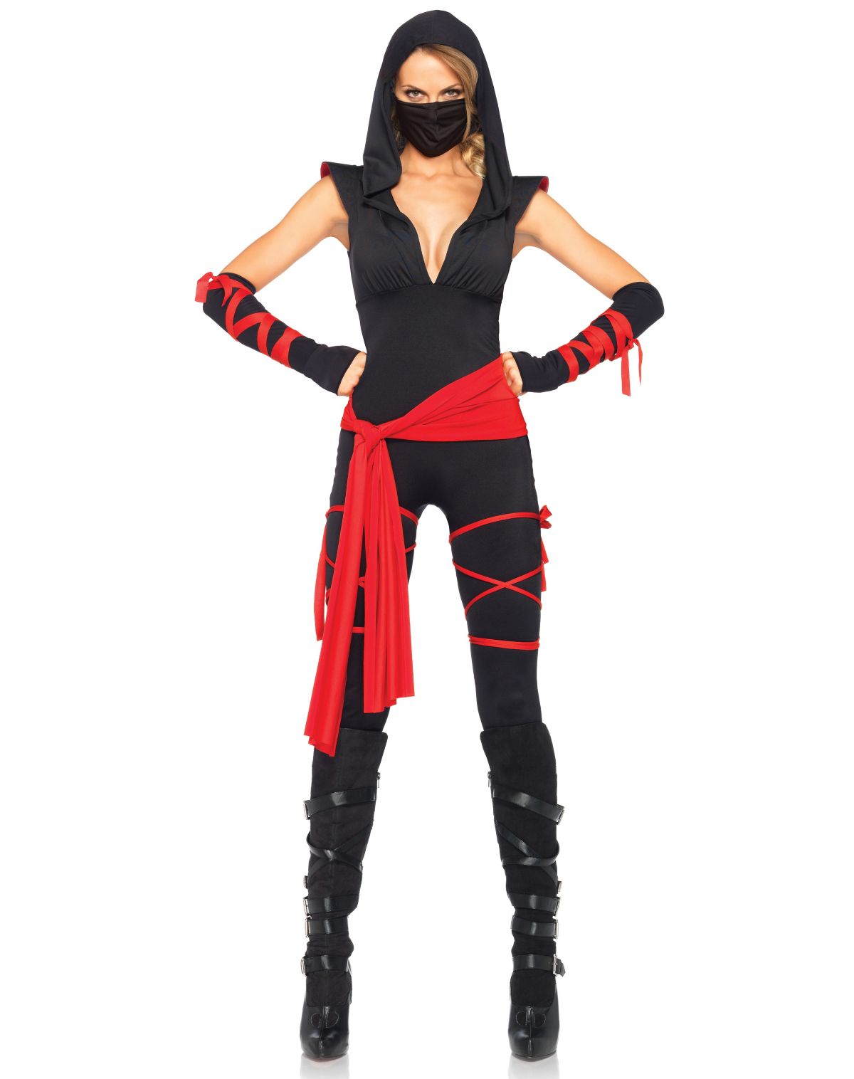 Adult Deadly Ninja Jumpsuit Costume