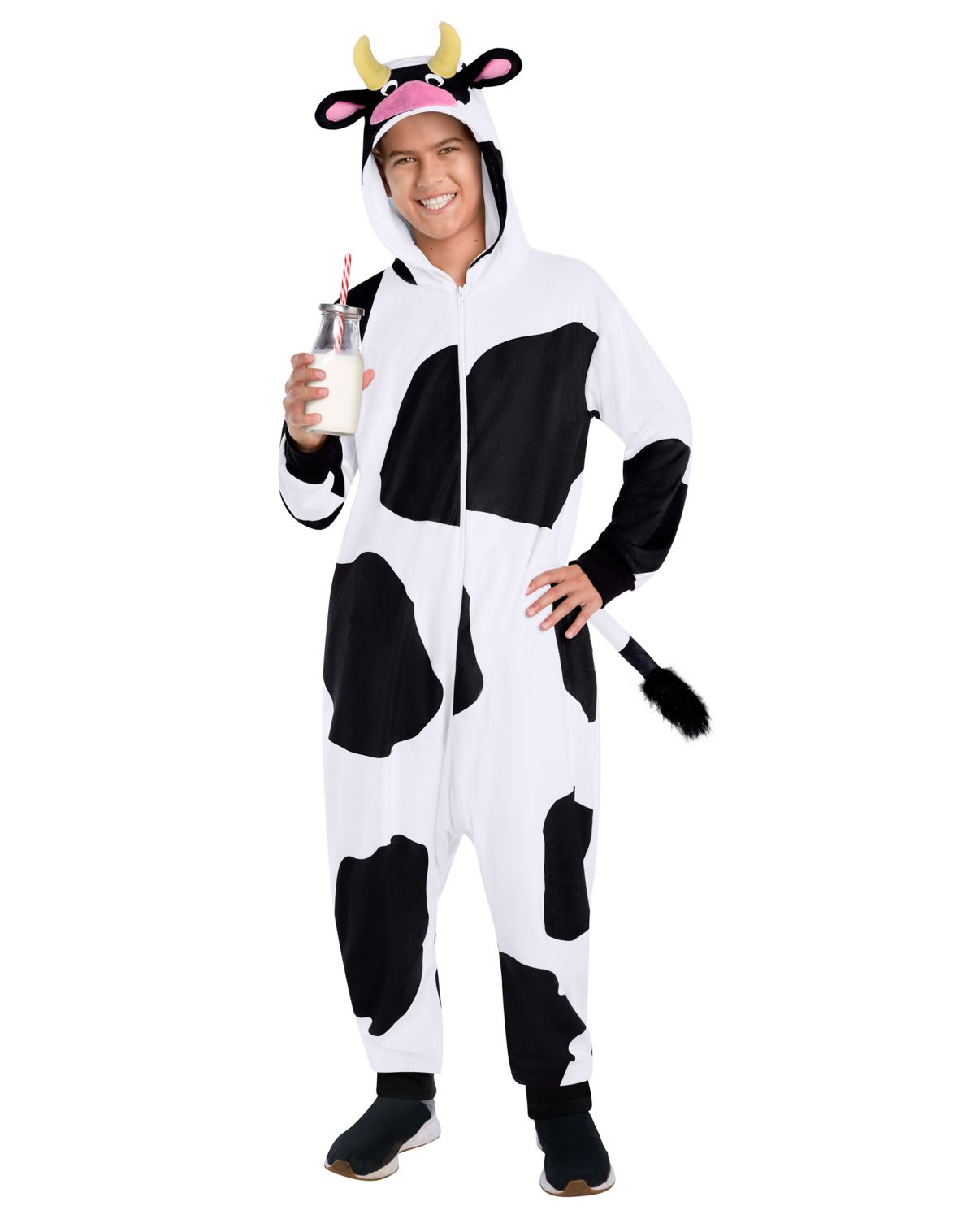 Kids Cow Jumpsuit