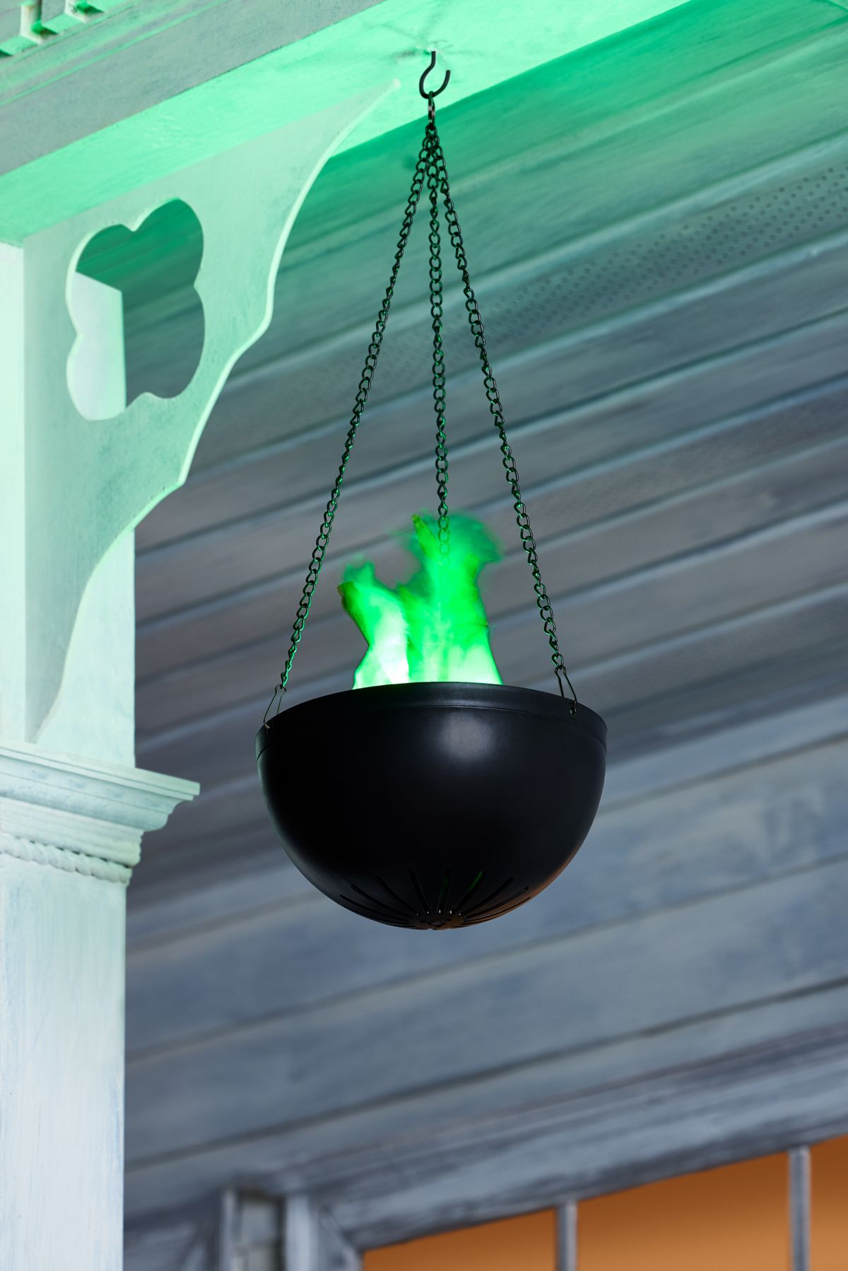Mini Hanging Green LED Flame Light