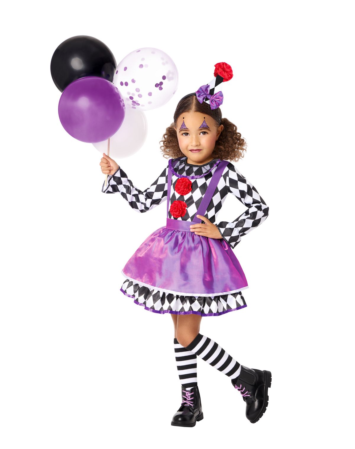 Toddler Carnival Clown Costume