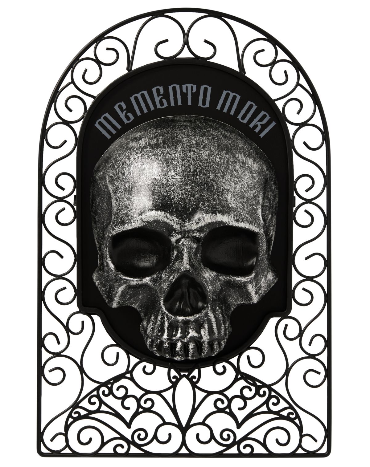 Gothic Noir Memento Mori Skull Sign