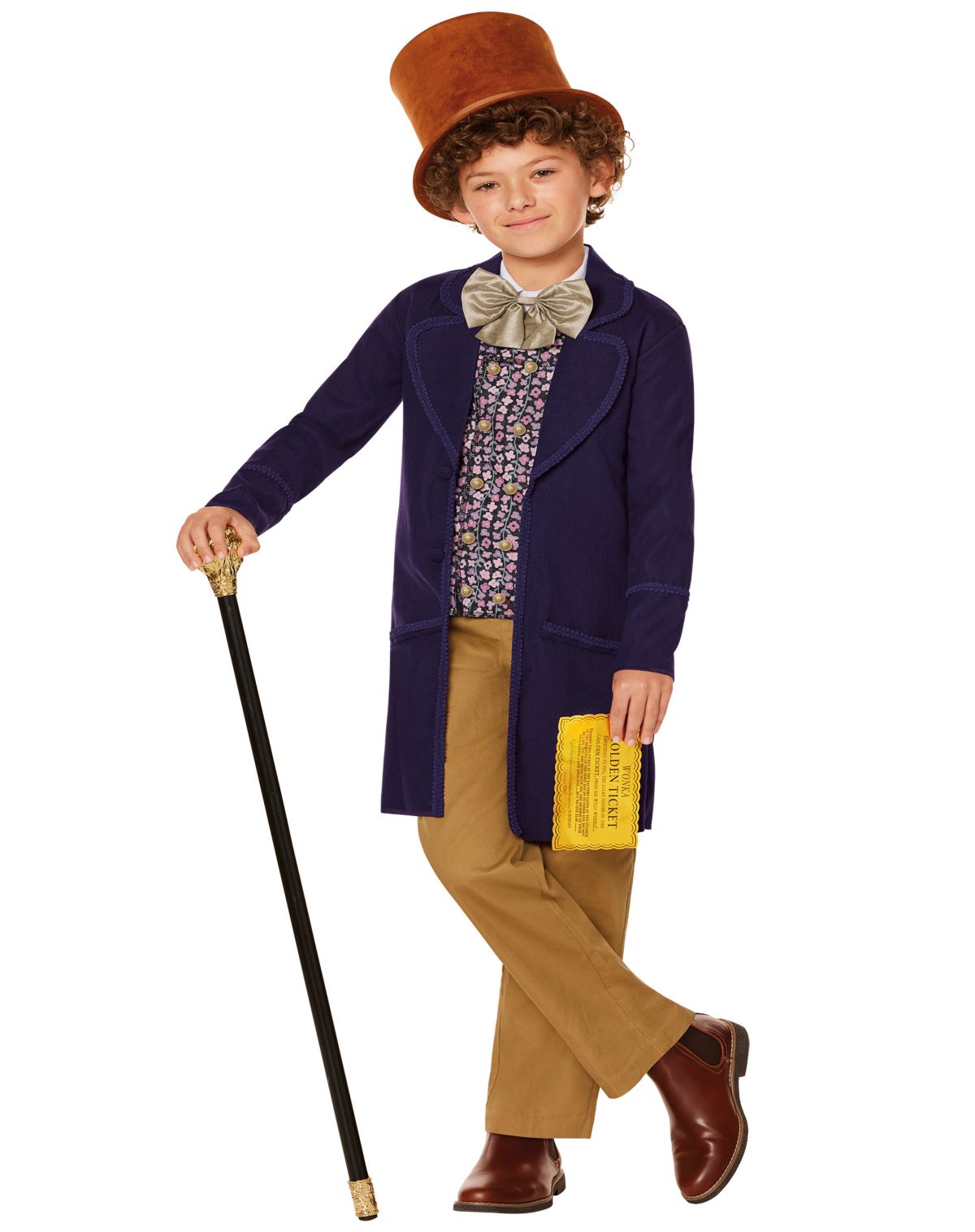 Kids Willy Wonka Costume - Willy Wonka and the Chocolate Factory
