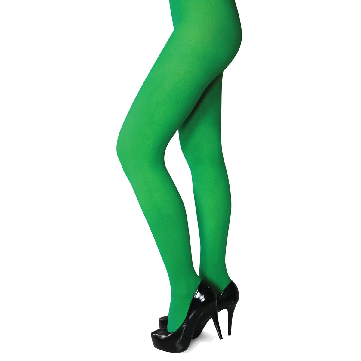 Opaque Tights - Green