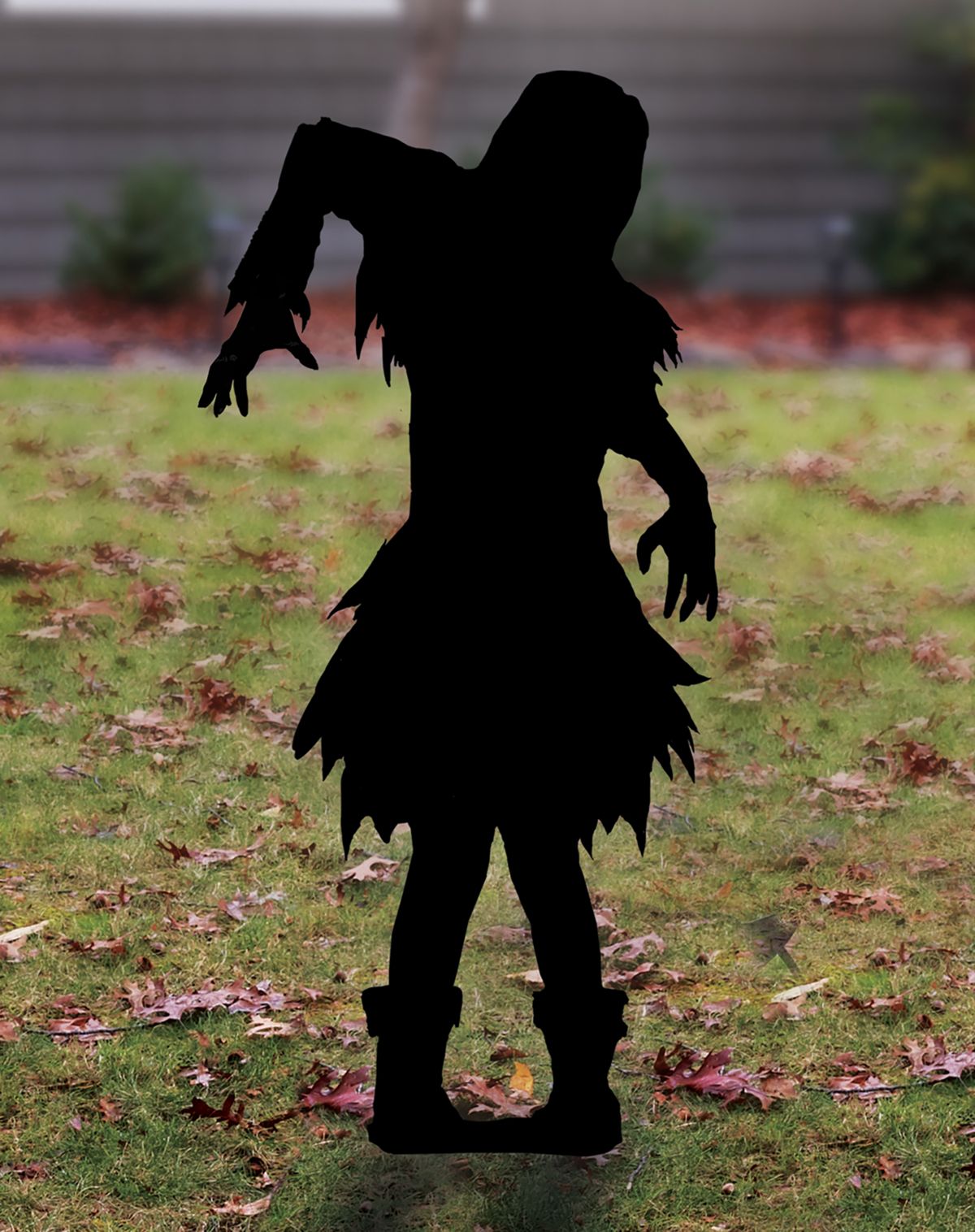 Female Zombie Silhouette Decoration