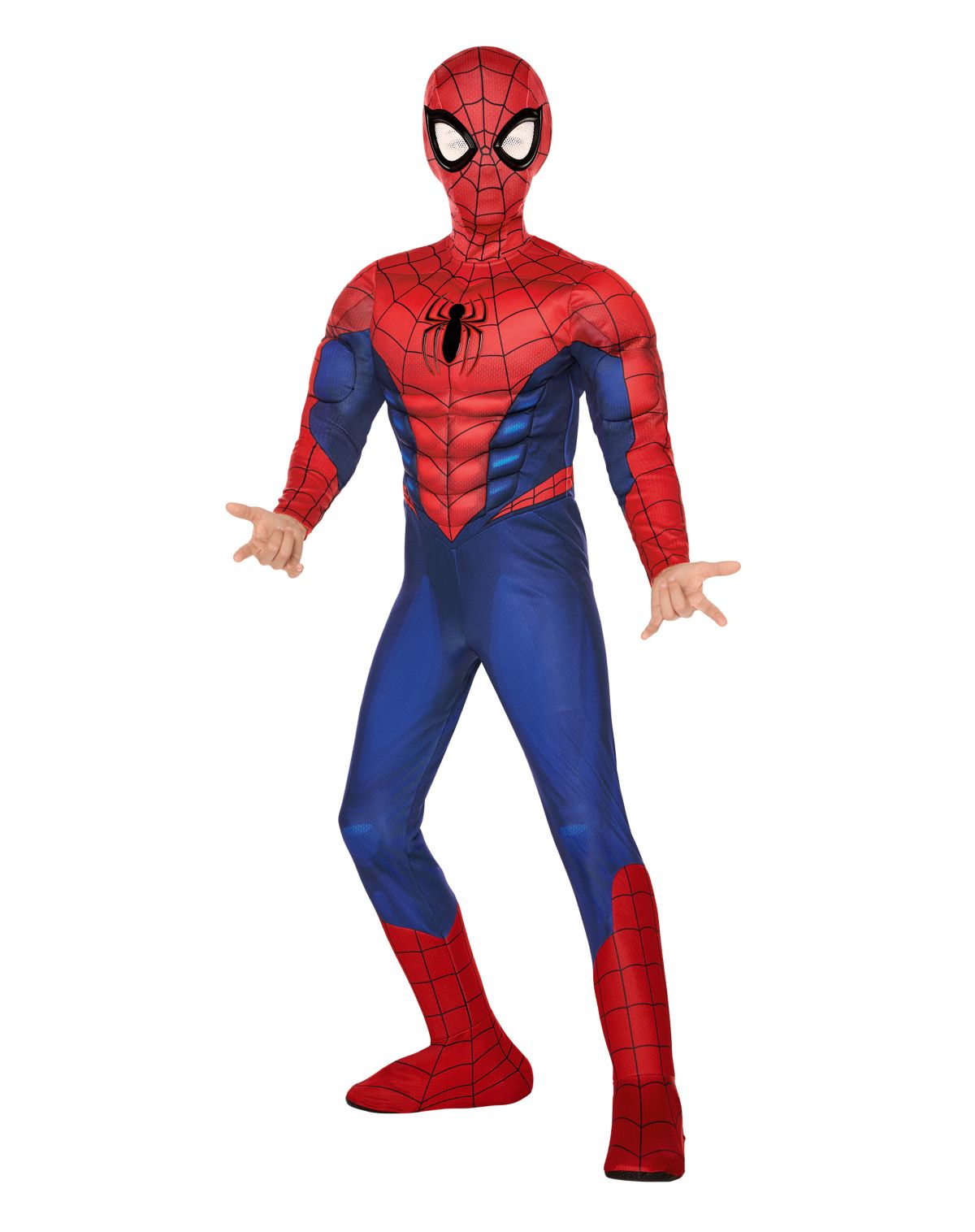 Kids Classic Spider-Man Muscle Jumpsuit Costume