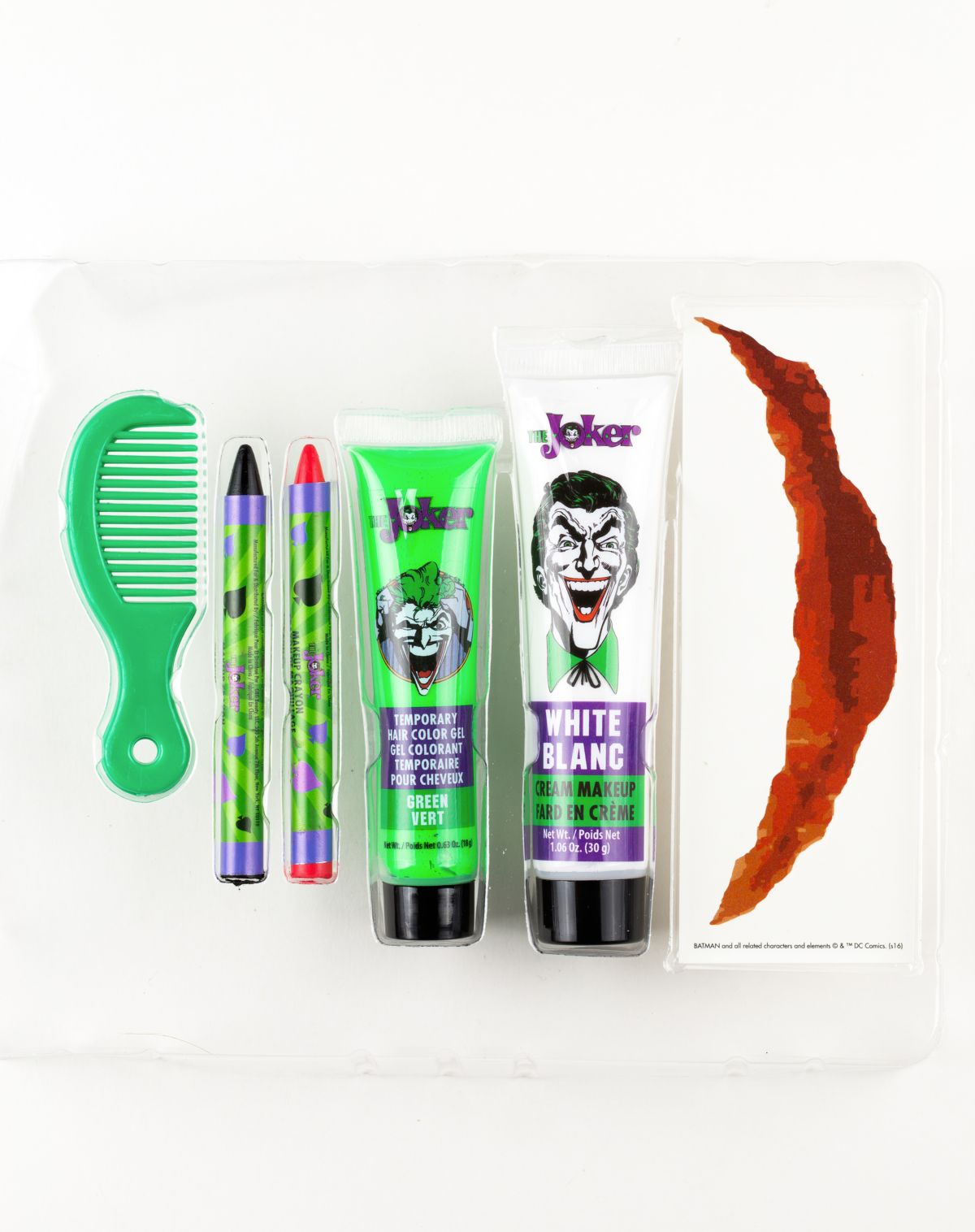 Classic Joker Makeup Kit - DC Comics