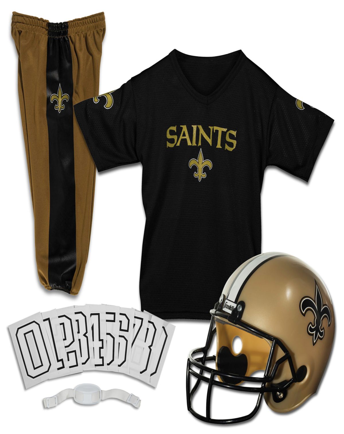 Kids New Orleans Saints NFL Uniform Costume Deluxe - Franklin Sports