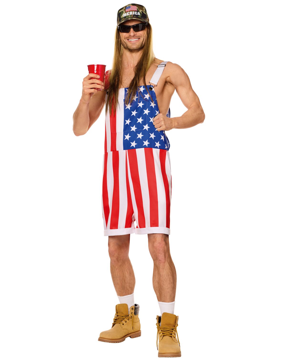 Adult 'Merica Man Costume