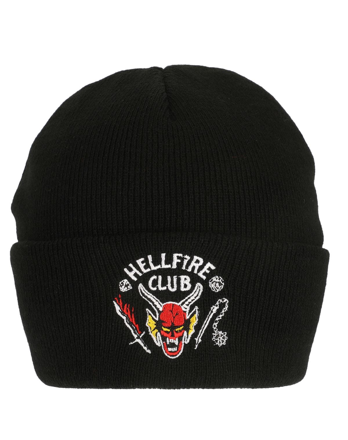 Hellfire Club Cuff Beanie Hat - Stranger Things