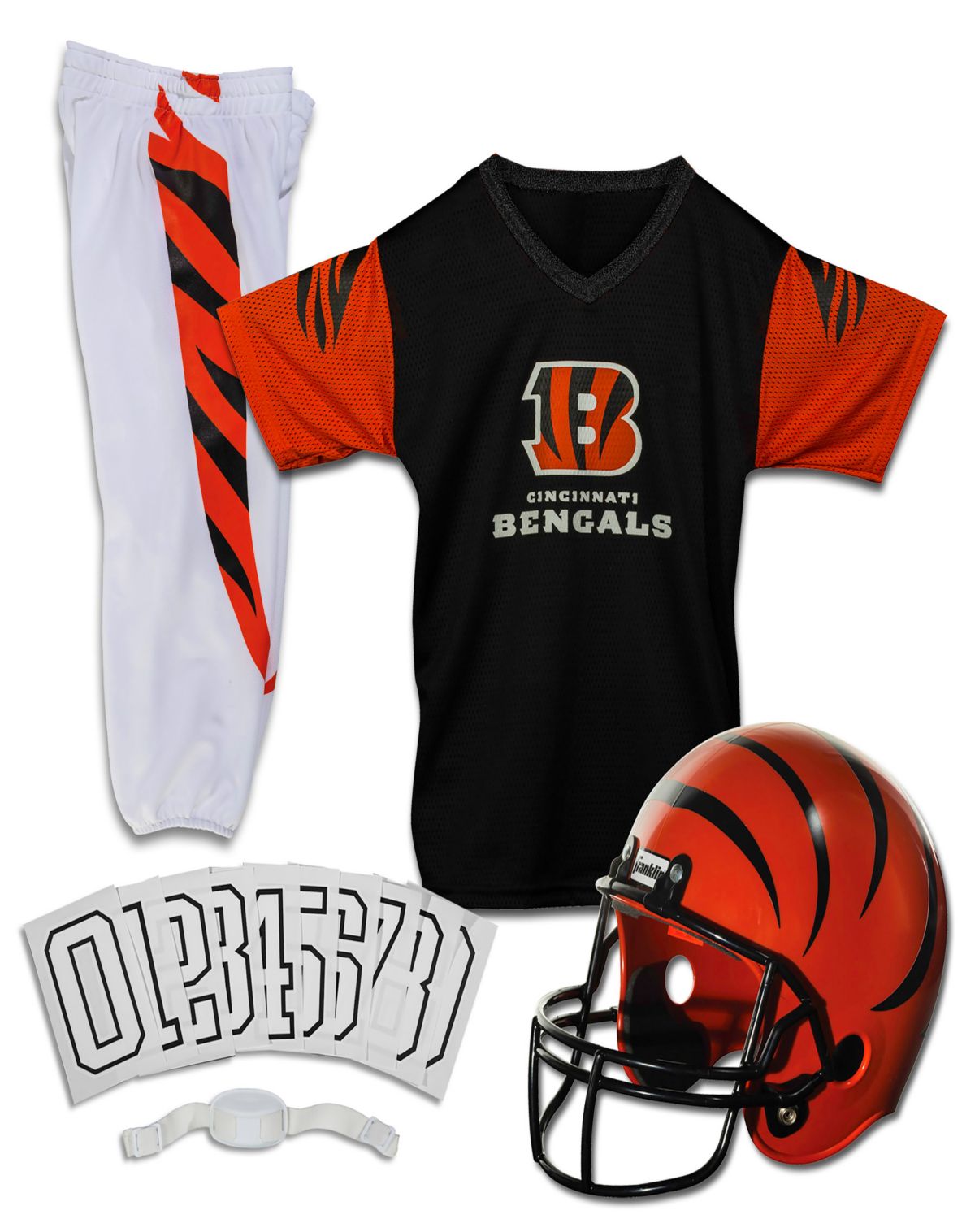 Kids Cincinnati Bengals NFL Uniform Costume Deluxe - Franklin Sports