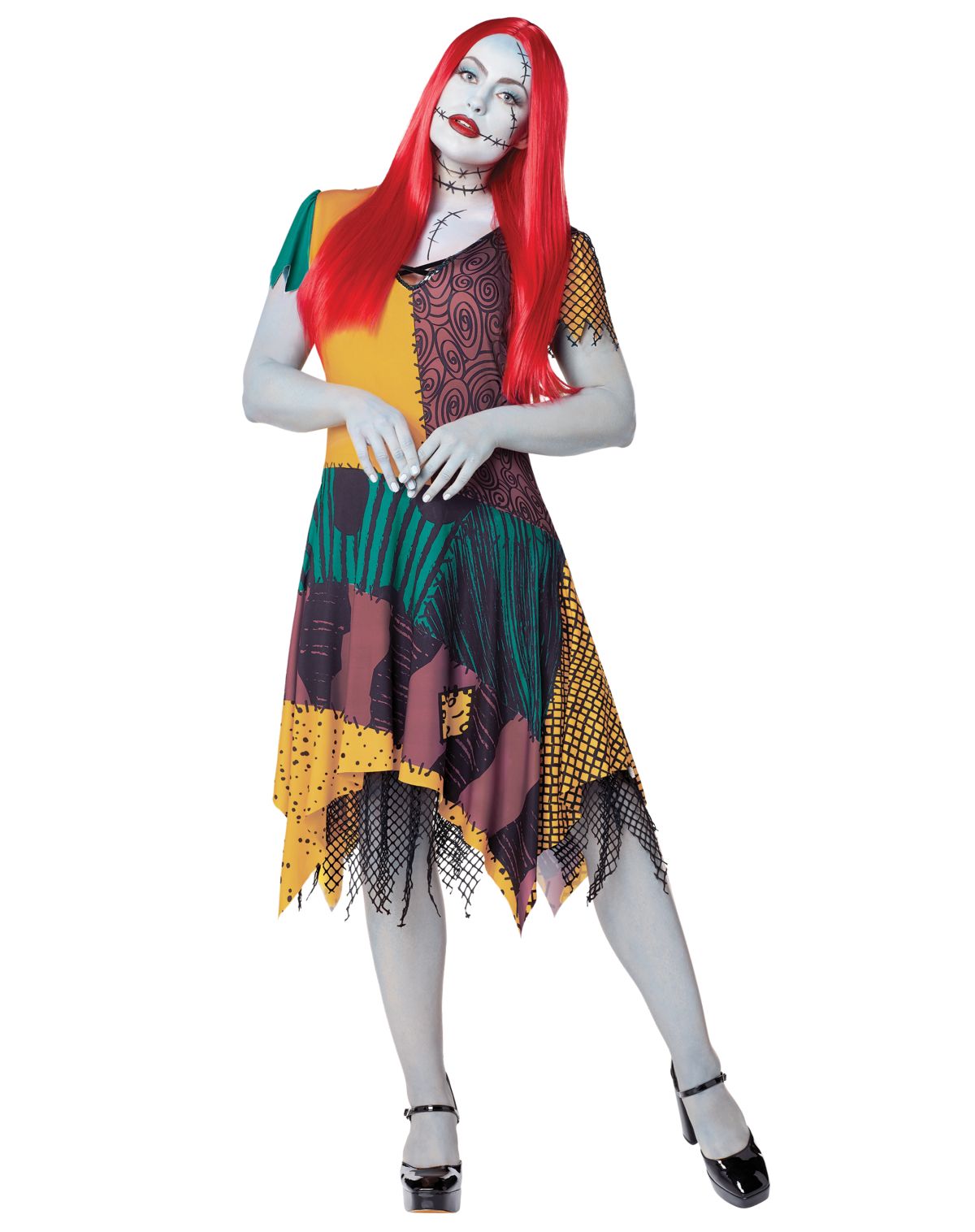 Adult Sally Plus Size Costume - The Nightmare Before Christmas