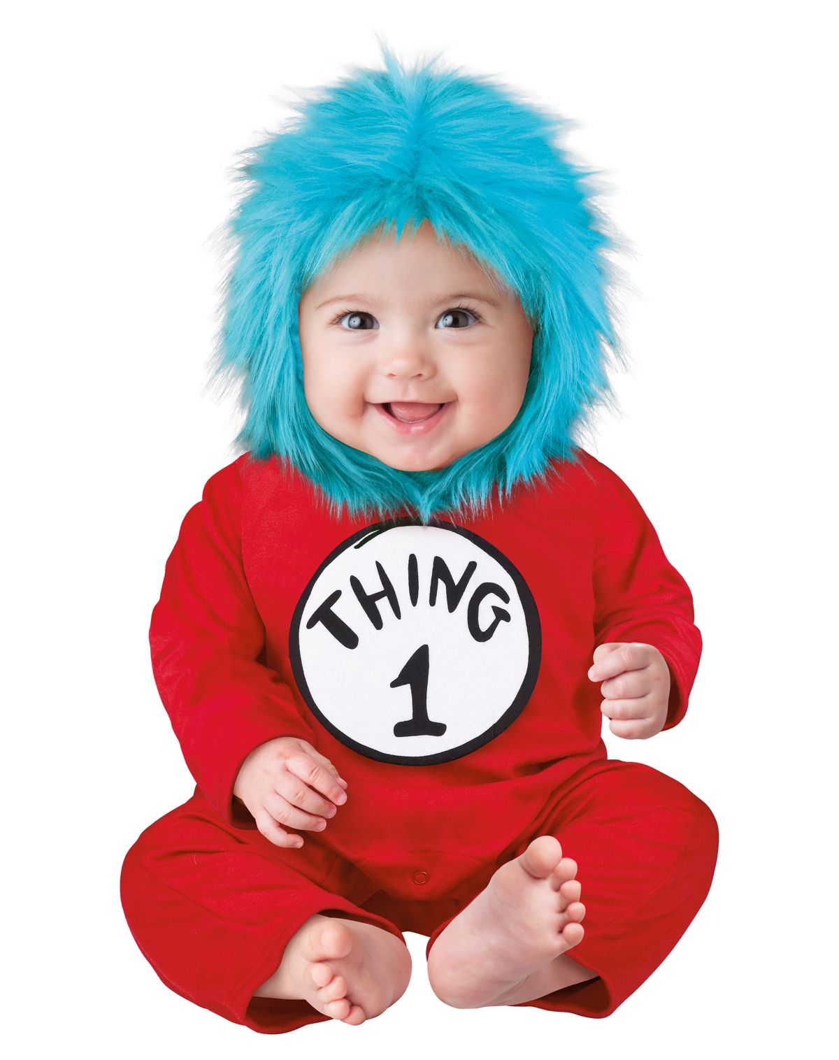 Baby Thing 1 and Thing 2 Costume - Dr. Seuss