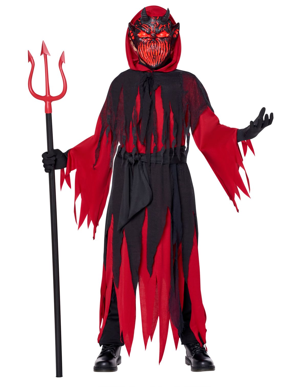 Kids Light-Up Devilish Demon Costume