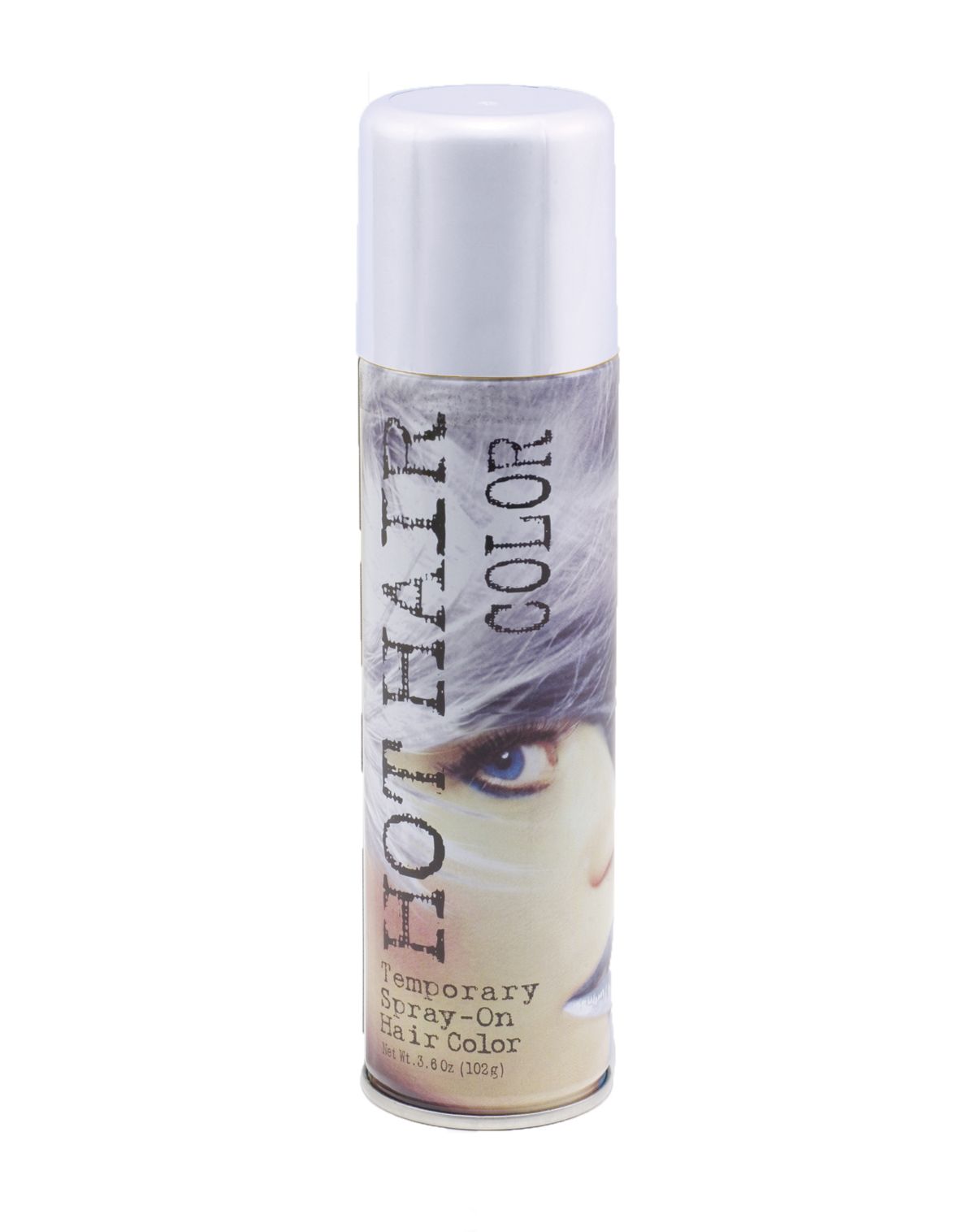 Metallic Silver Hairspray