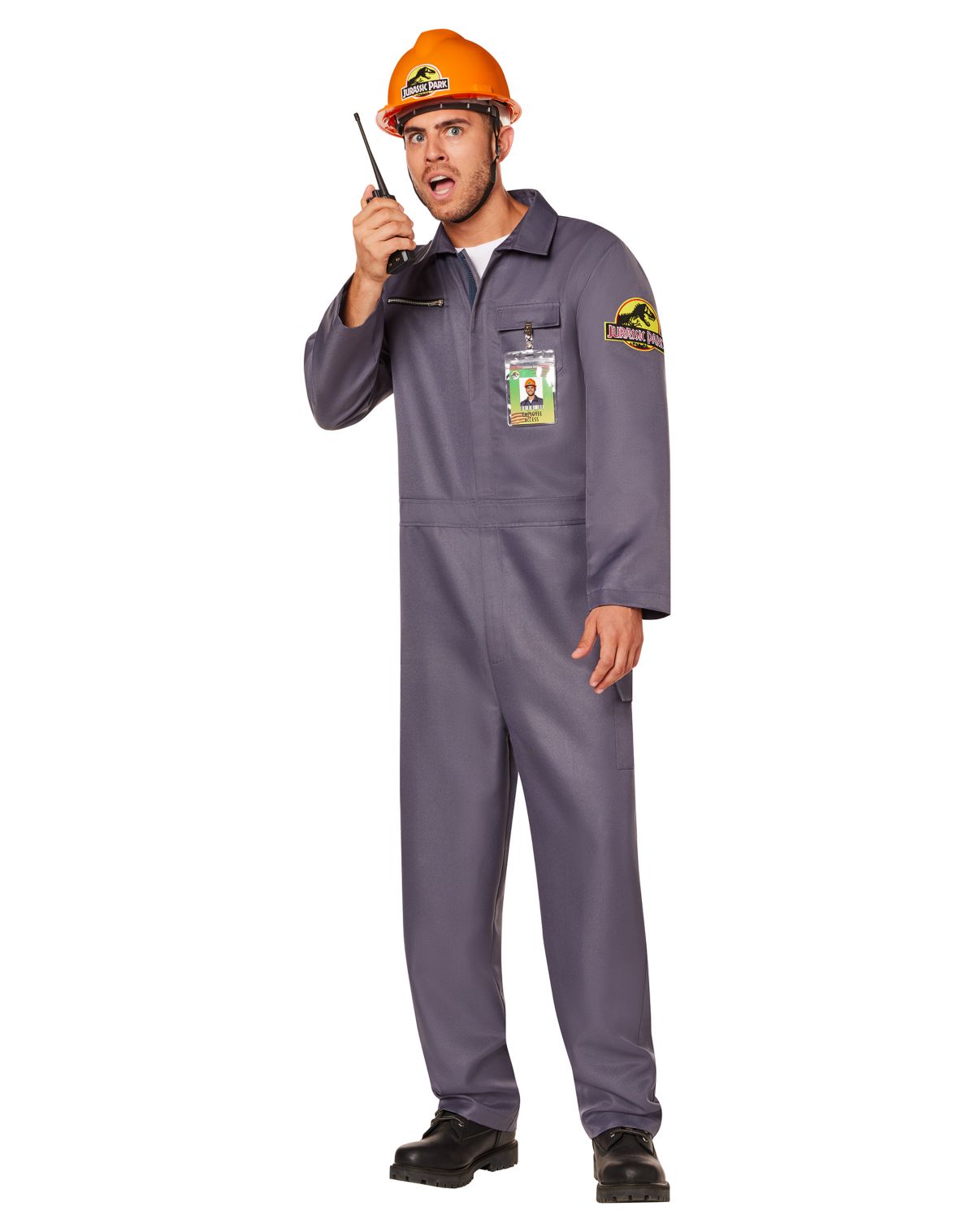 Adult Jurassic Park Crew Jumpsuit Costume