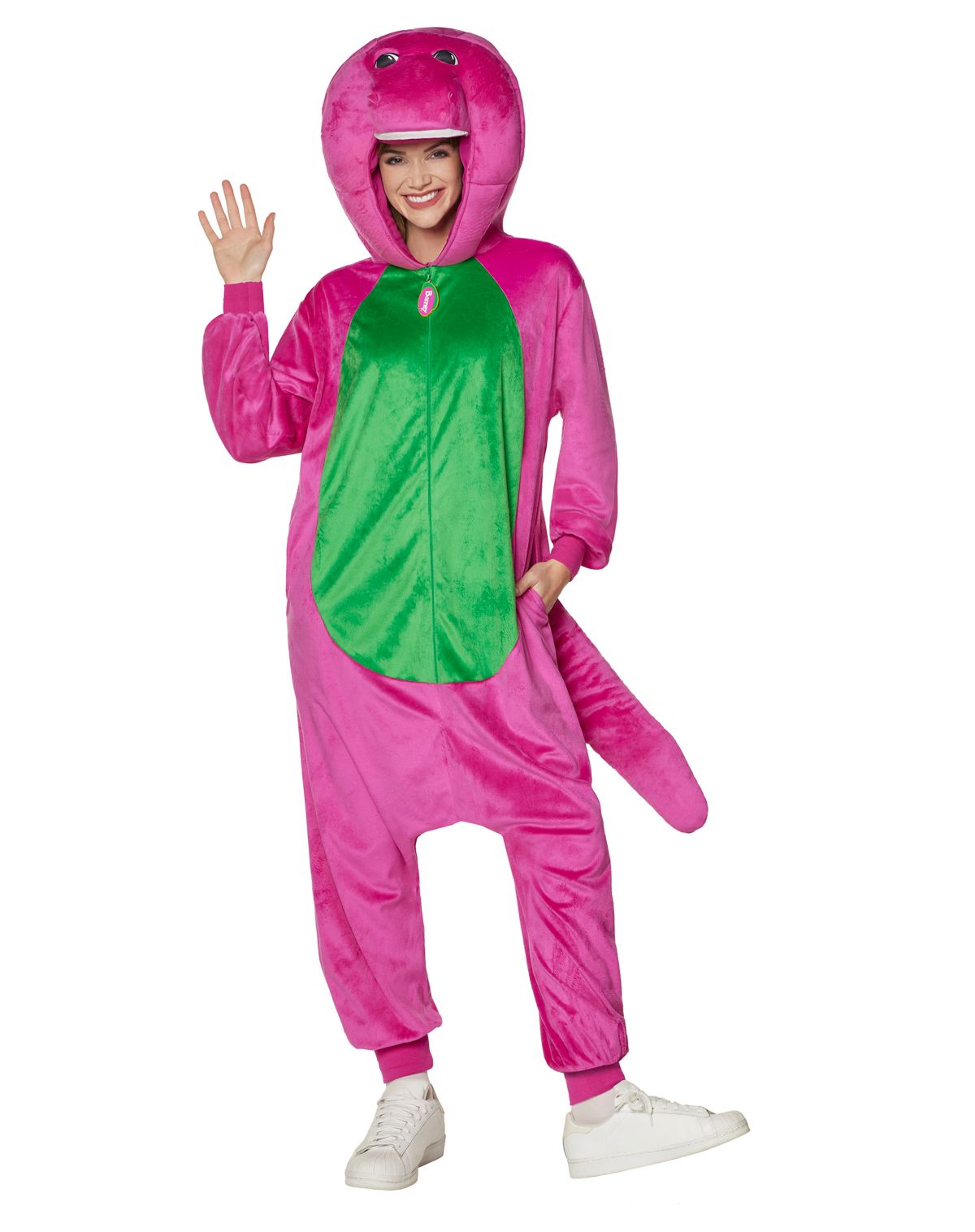 Adult Barney Jumpsuit Costume