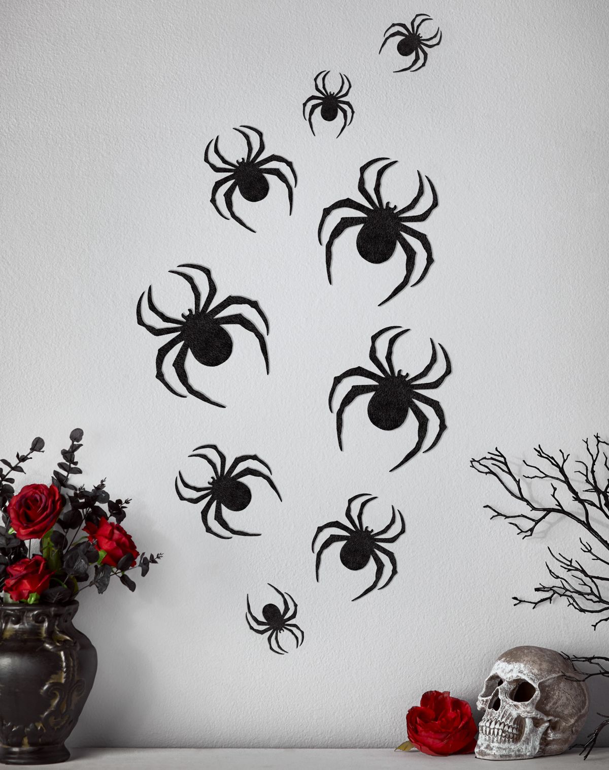 Gothic Noir Spider Decals